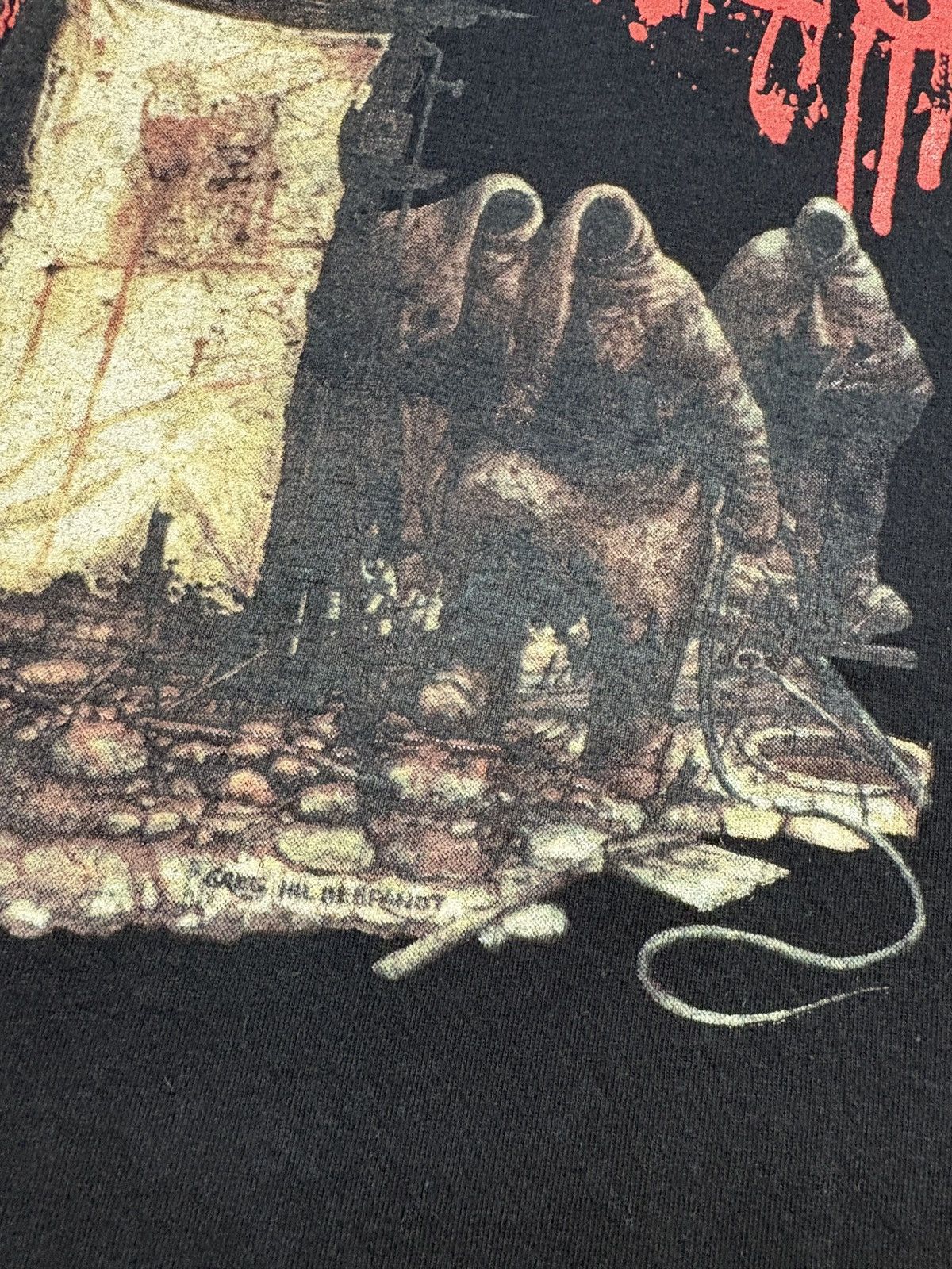 Band Tees Heaven & Hell Rules UK Tour 2007 Vintage Band T Shirt Rock Size US XL / EU 56 / 4 - 8 Thumbnail