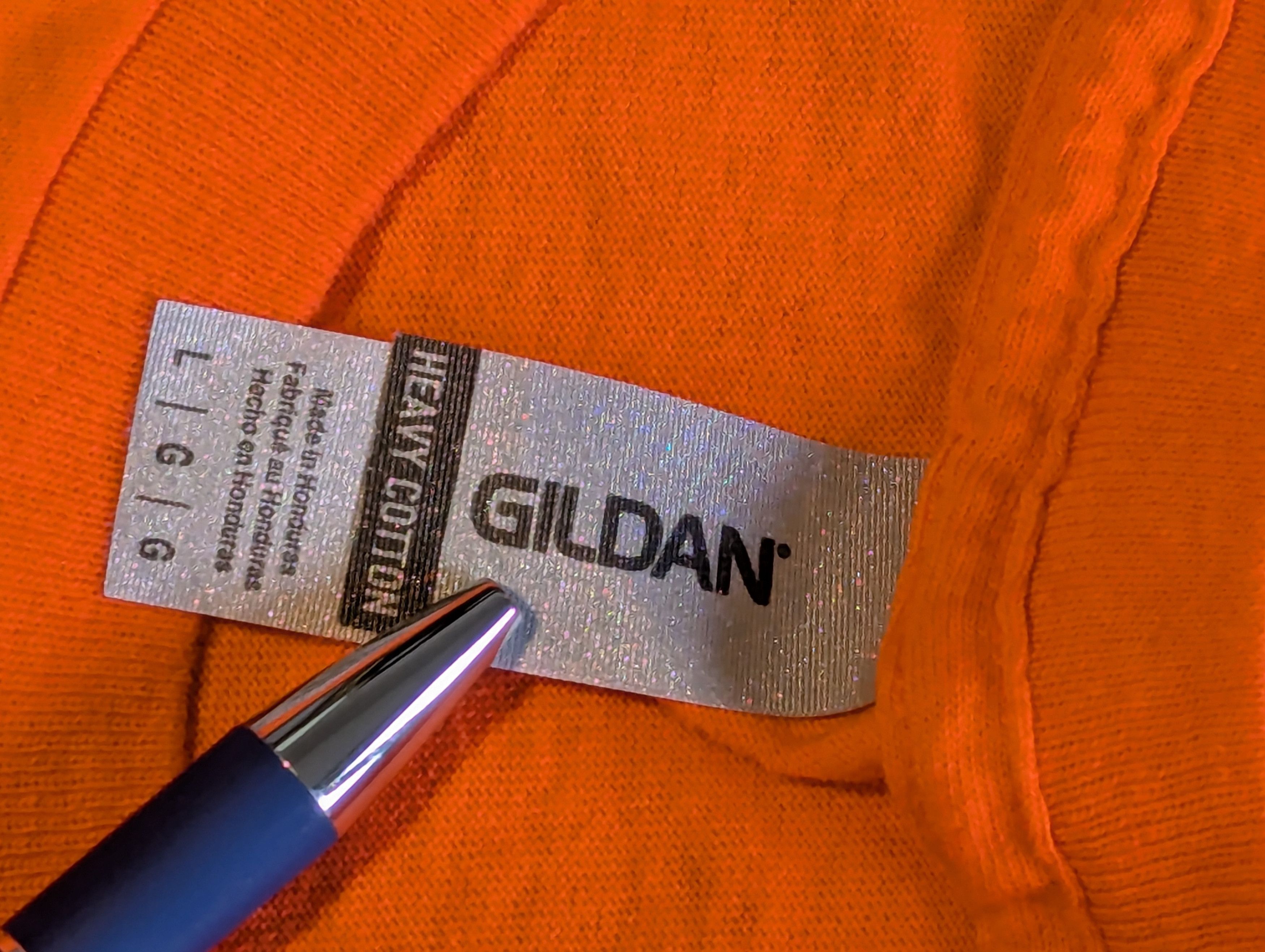 Gildan Cotton , Gildan T shirt Size US L / EU 52-54 / 3 - 4 Thumbnail