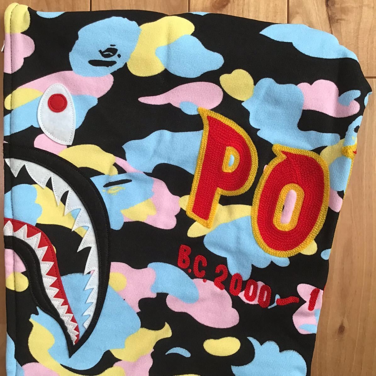 Bape BAPE cotton candy camo 2nd Shark full zip hoodie Multi Camo Size US M / EU 48-50 / 2 - 5 Thumbnail