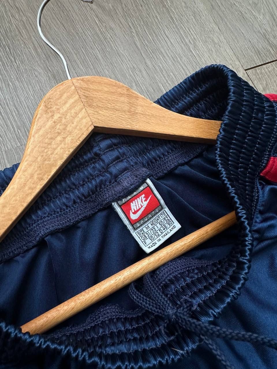 Nike × Nike ACG × Vintage Vintage Nike Basketball Blue Shorts Big Logo Size US 32 / EU 48 - 11 Thumbnail