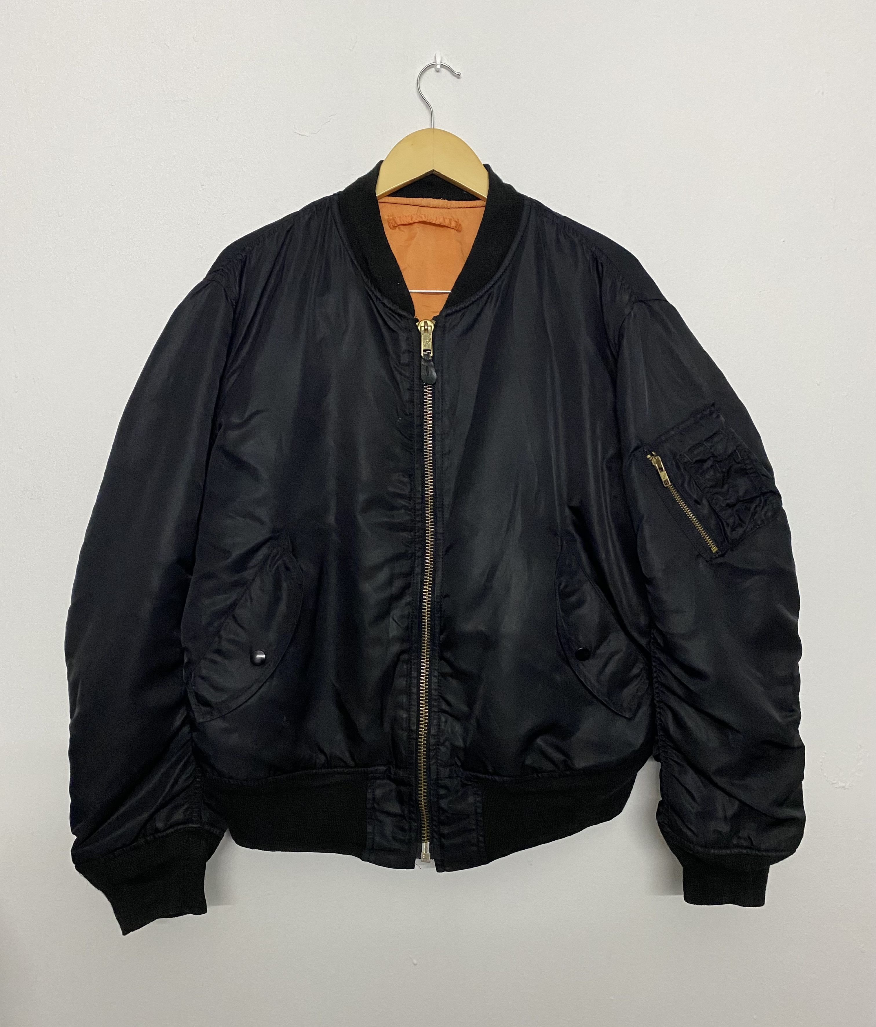 Other MA-1 Bomber Jacket USAF Intermediate Flyer's Man Jacket Size US XL / EU 56 / 4 - 1 Thumbnail