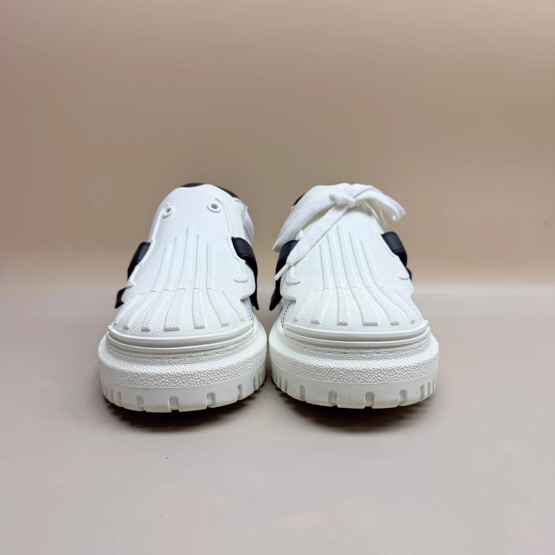 Dior Dior ID Black/White Shell Toe Sneakers 38.5 Size US 8 / IT 38 - 2 Thumbnail