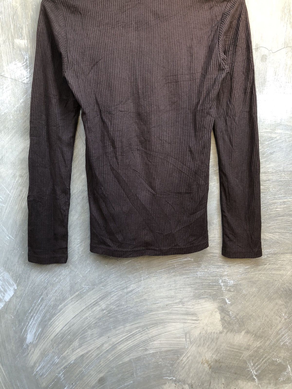Tornado Mart Tornado Mart Brown Long Sleeve T-shirt Size US M / EU 48-50 / 2 - 9 Thumbnail