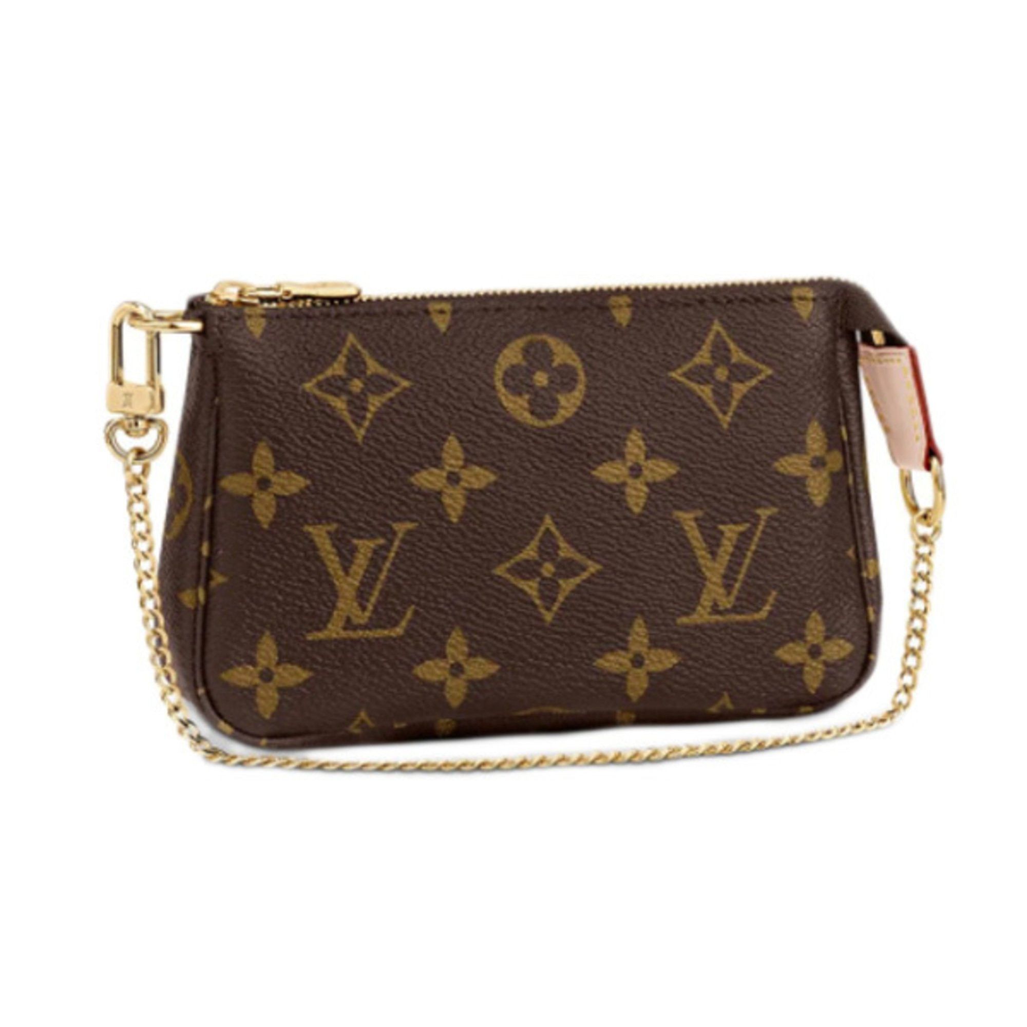 Louis Vuitton Louis Vuitton Pouch Mini Accessory Monogram Pochette Accessoires Canvas M58009 Brown Size ONE SIZE - 1 Thumbnail