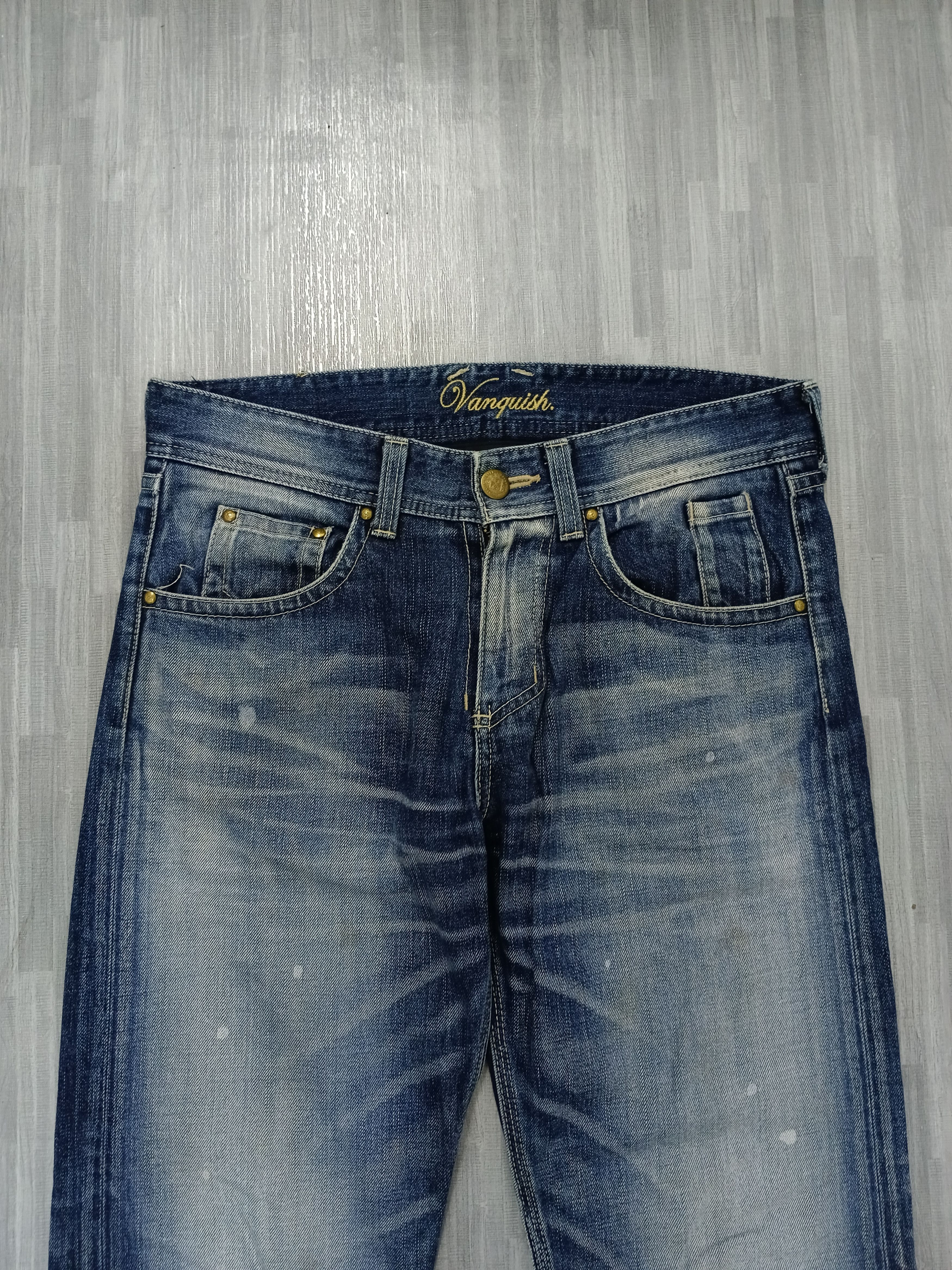 Vanquish DiSTRESSED VANQUISH DENIM PANTS Size US 32 / EU 48 - 4 Thumbnail