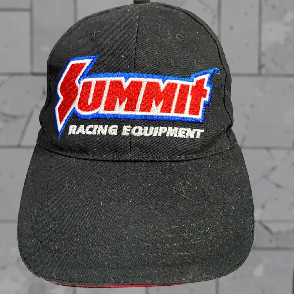 Titleist Titleist Summit Racing Hat Black Embroidered Official Strapback NEW Adjustable Men Baseball Cap Size ONE SIZE - 1 Thumbnail