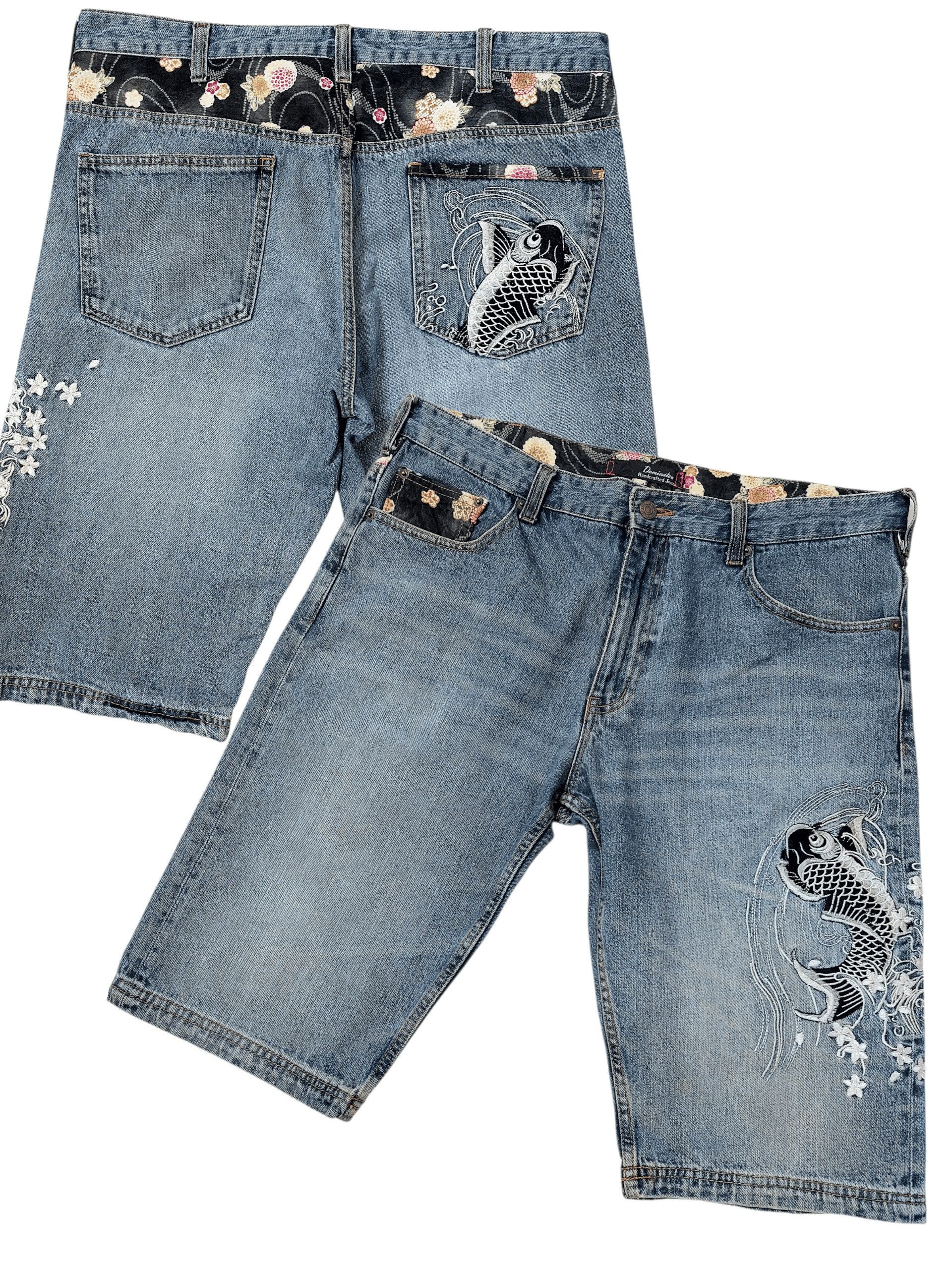 Karakuri Tamashi Style Dominate Sukajan Koi Fish Embroidered