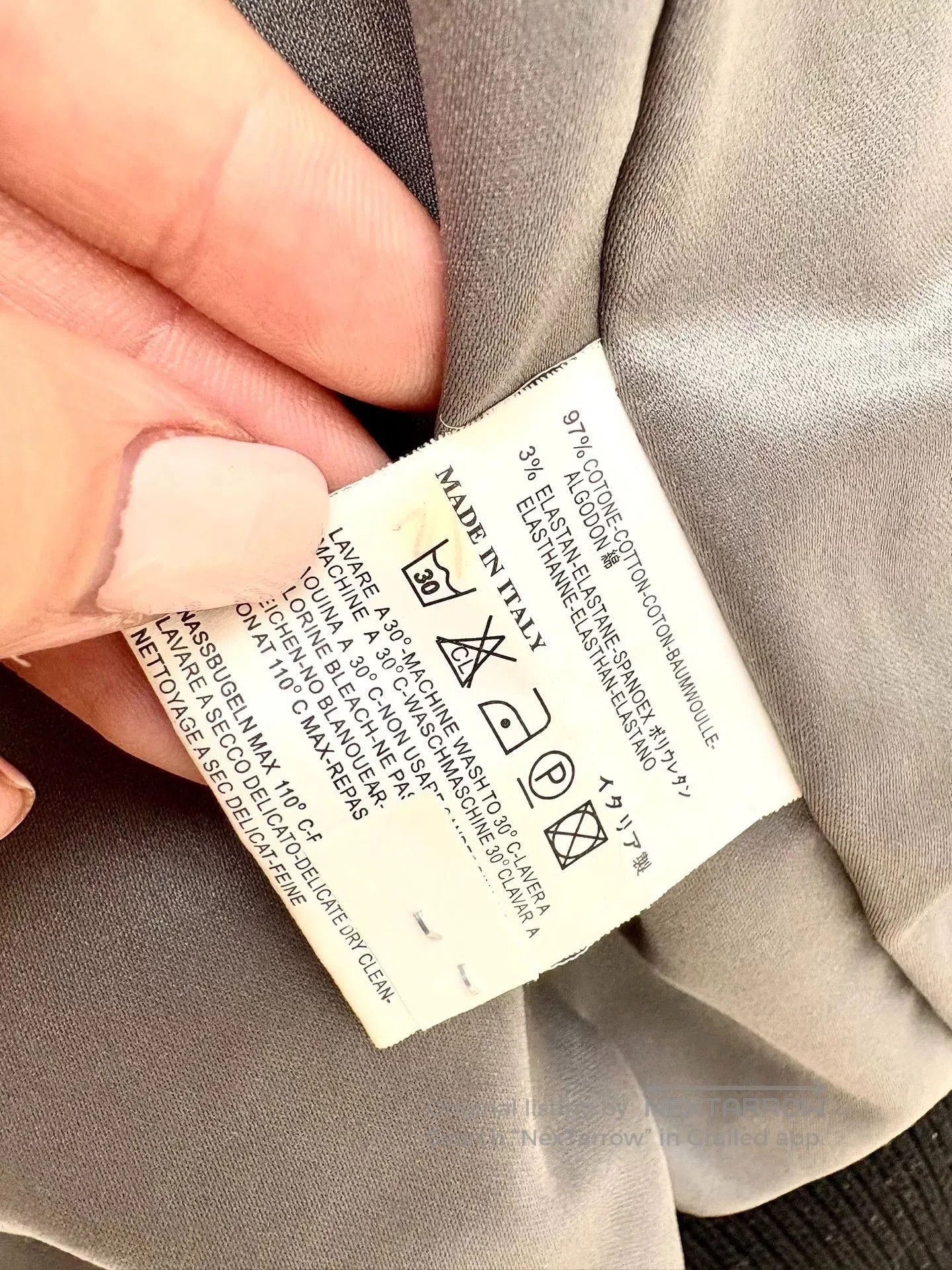 Vivienne Westwood vivienne westwood gray black flight jacket. Size M / US 6-8 / IT 42-44 - 9 Thumbnail