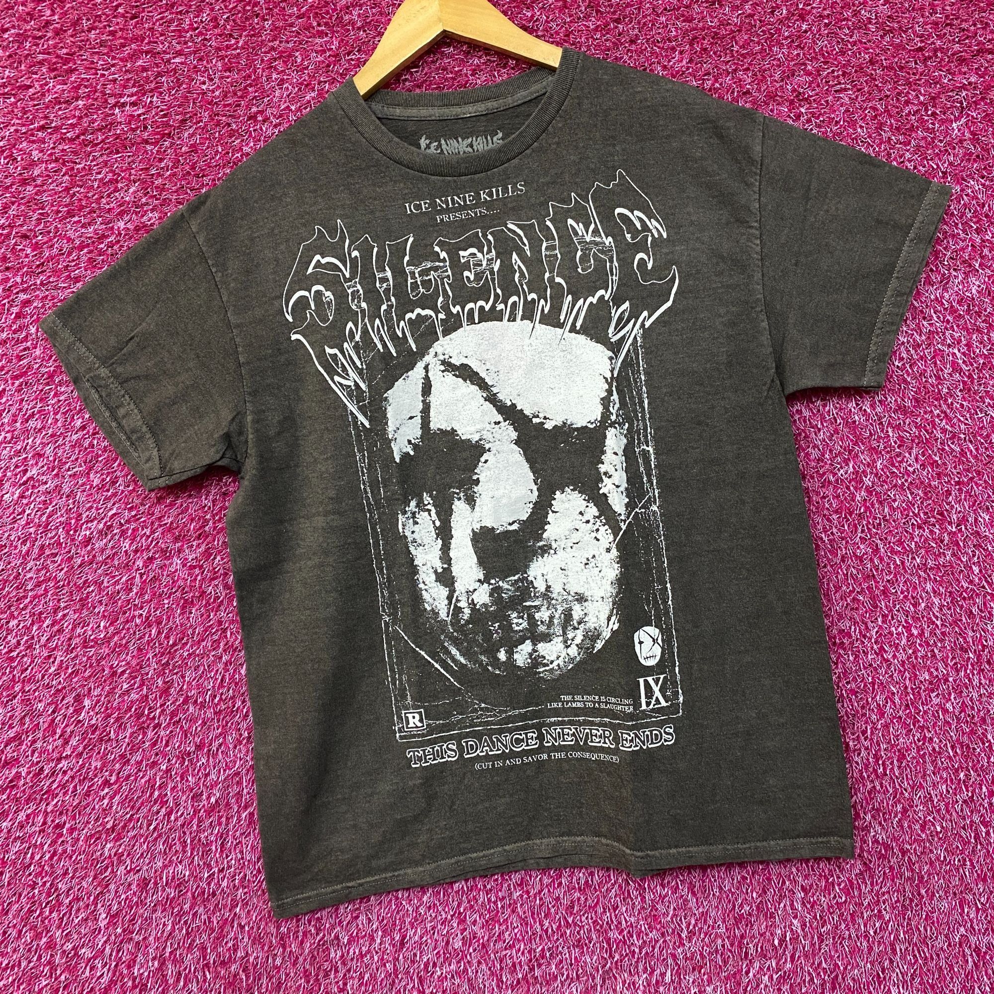 Other Ice Nine Inch Kills Silence Mask Rock Tee size Large Size US L / EU 52-54 / 3 - 3 Thumbnail