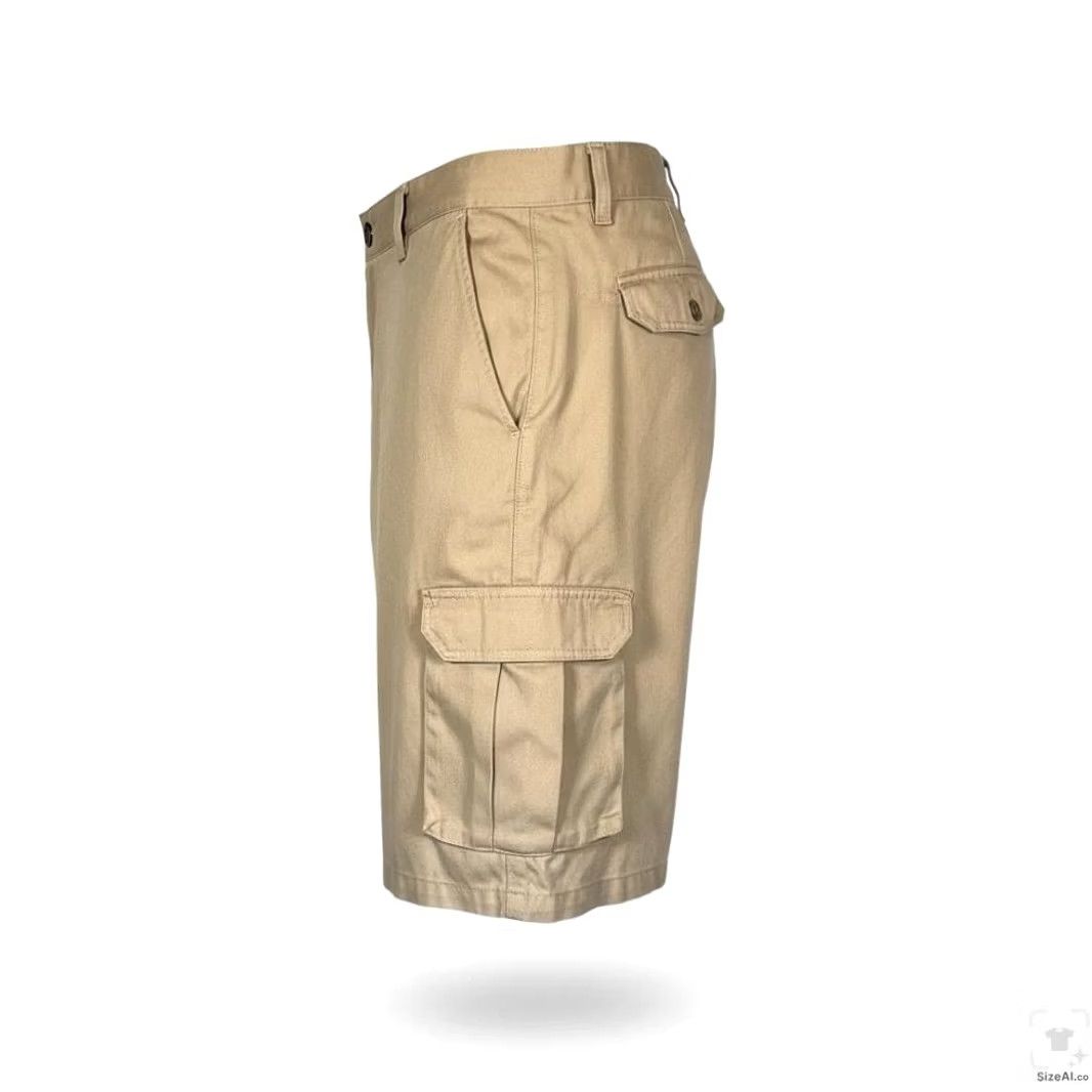 Dickies Dickies Shorts Mens 40 Beige Cargo Regular Fit Stretch Canvas 12 Inseam Pockets Size US 40 / EU 56 - 3 Thumbnail