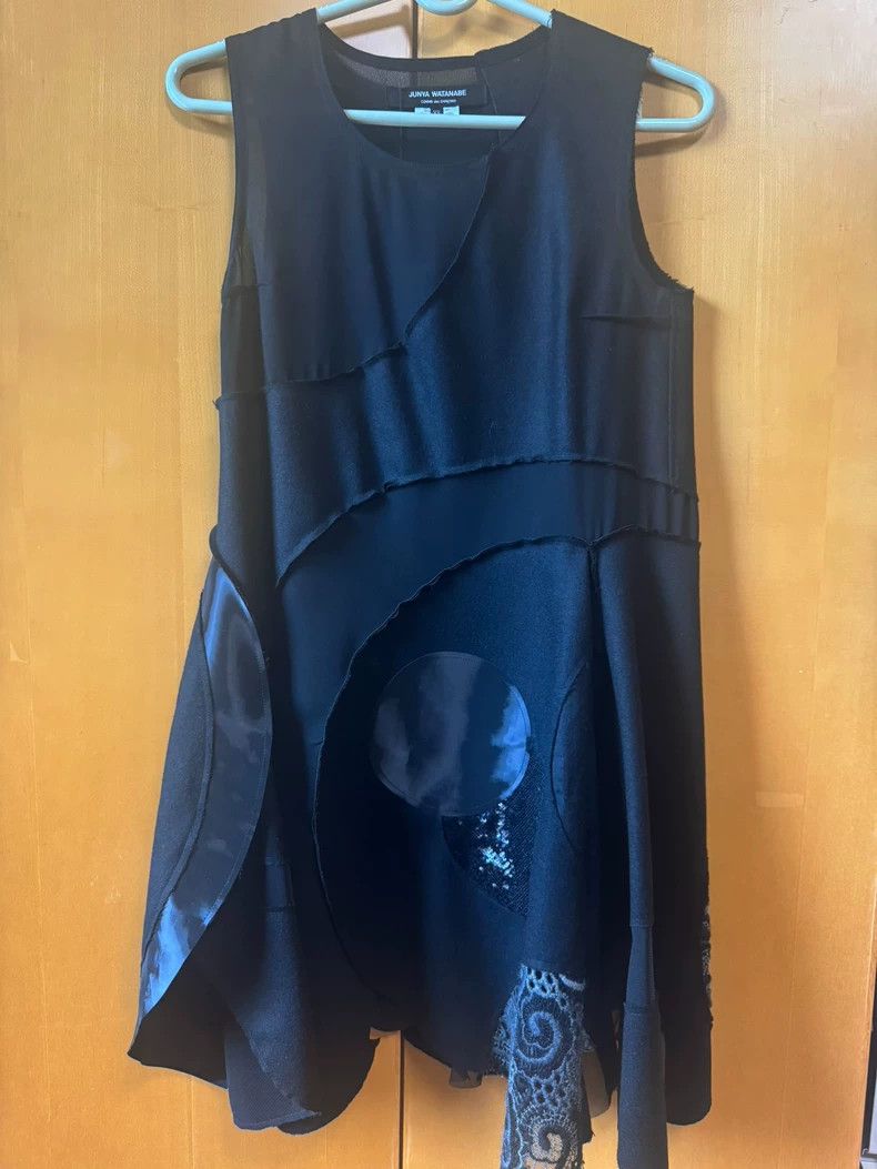 Junya Watanabe Junya Watanabe Black Sleeveless Dress Size XS / US 0-2 / IT 36-38 - 1 Thumbnail
