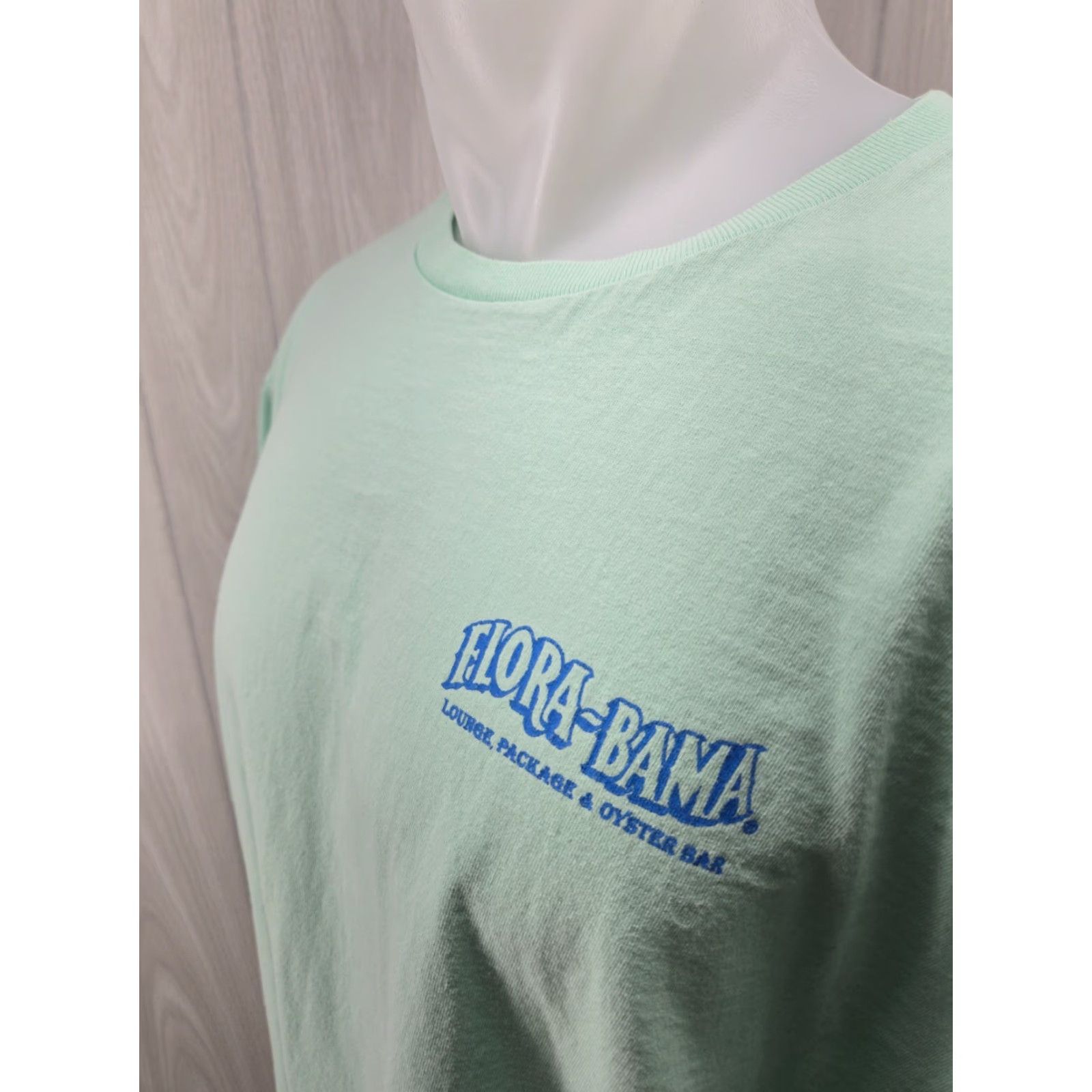 Vintage VINTAGE Flora-Bama T-Shirt 38th Songwriters Festival Adult XL Green Short Sleeve Crew Neck Men Size US XL / EU 56 / 4 - 4 Thumbnail