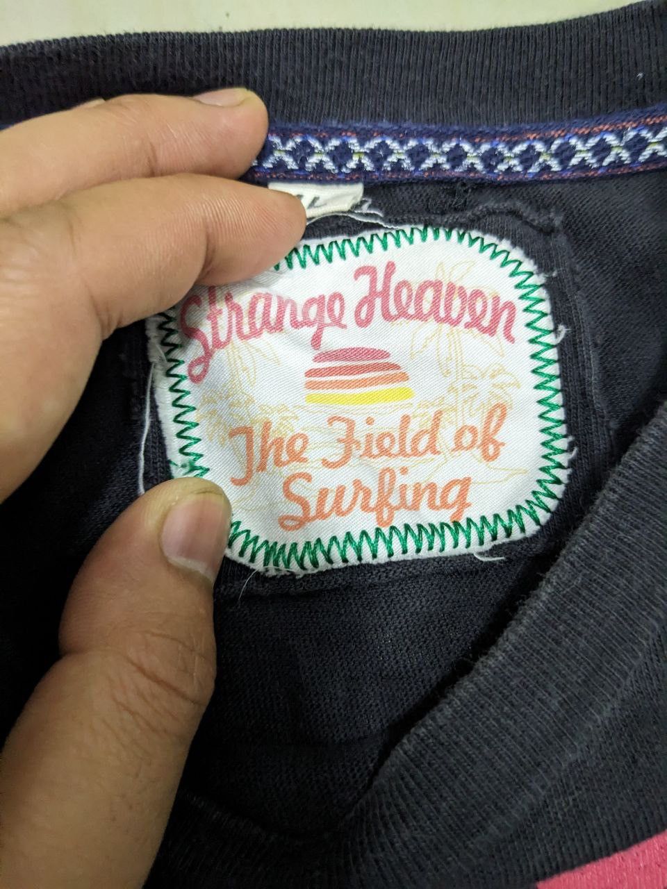 Native NATIVE EMBROIDERED STRANGE HEAVEN SHIRT JAPANESE BRAND SHIRT Size US L / EU 52-54 / 3 - 4 Thumbnail