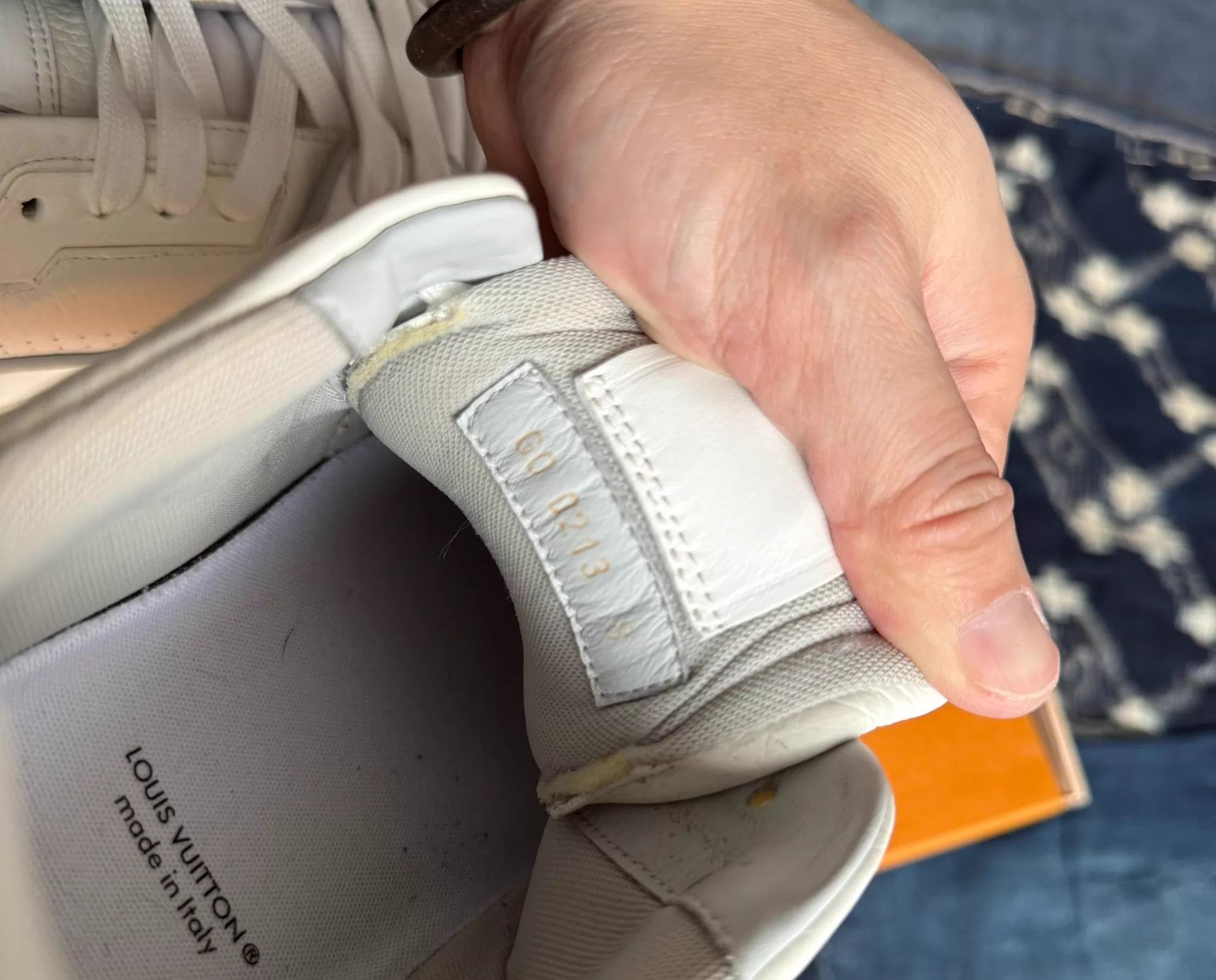 Louis Vuitton LV TRAINER White Cement US8 With Box Excellent Size US 8 / EU 41 - 9 Thumbnail