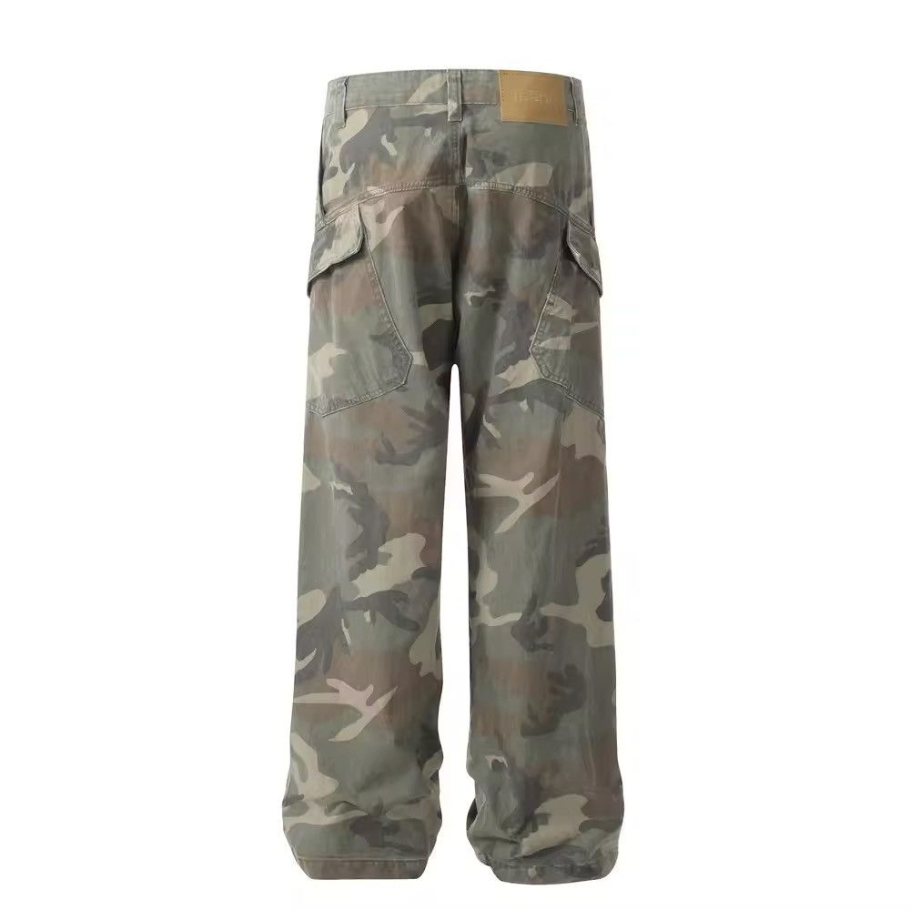 Japanese Brand × Jean Vintage Multi-pocket Camouflage Cargo Pants Size US 32 / EU 48 - 5 Thumbnail