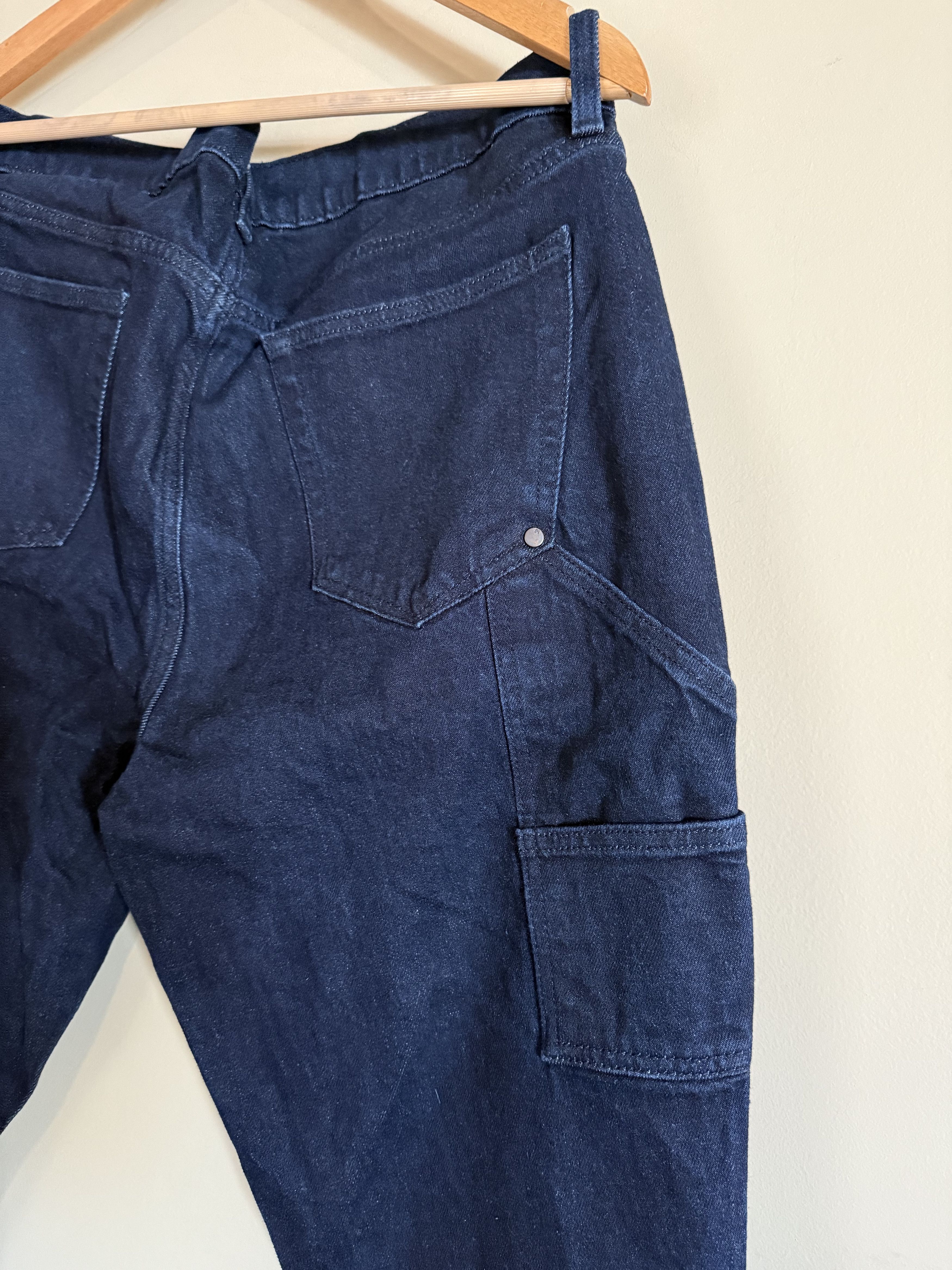 Banana Republic Banana Republic Denim Tapered Carpenter Pants, Men's 35x32 Size US 35 - 7 Thumbnail