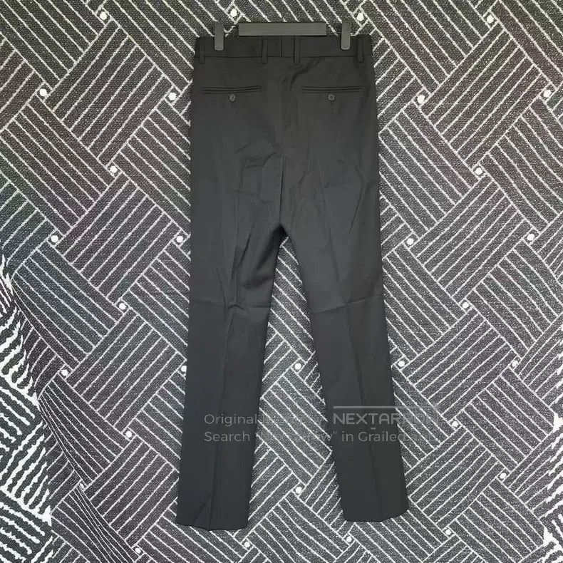 Fendi Fendi Black solid color wool dress pants Size 44L - 2 Thumbnail