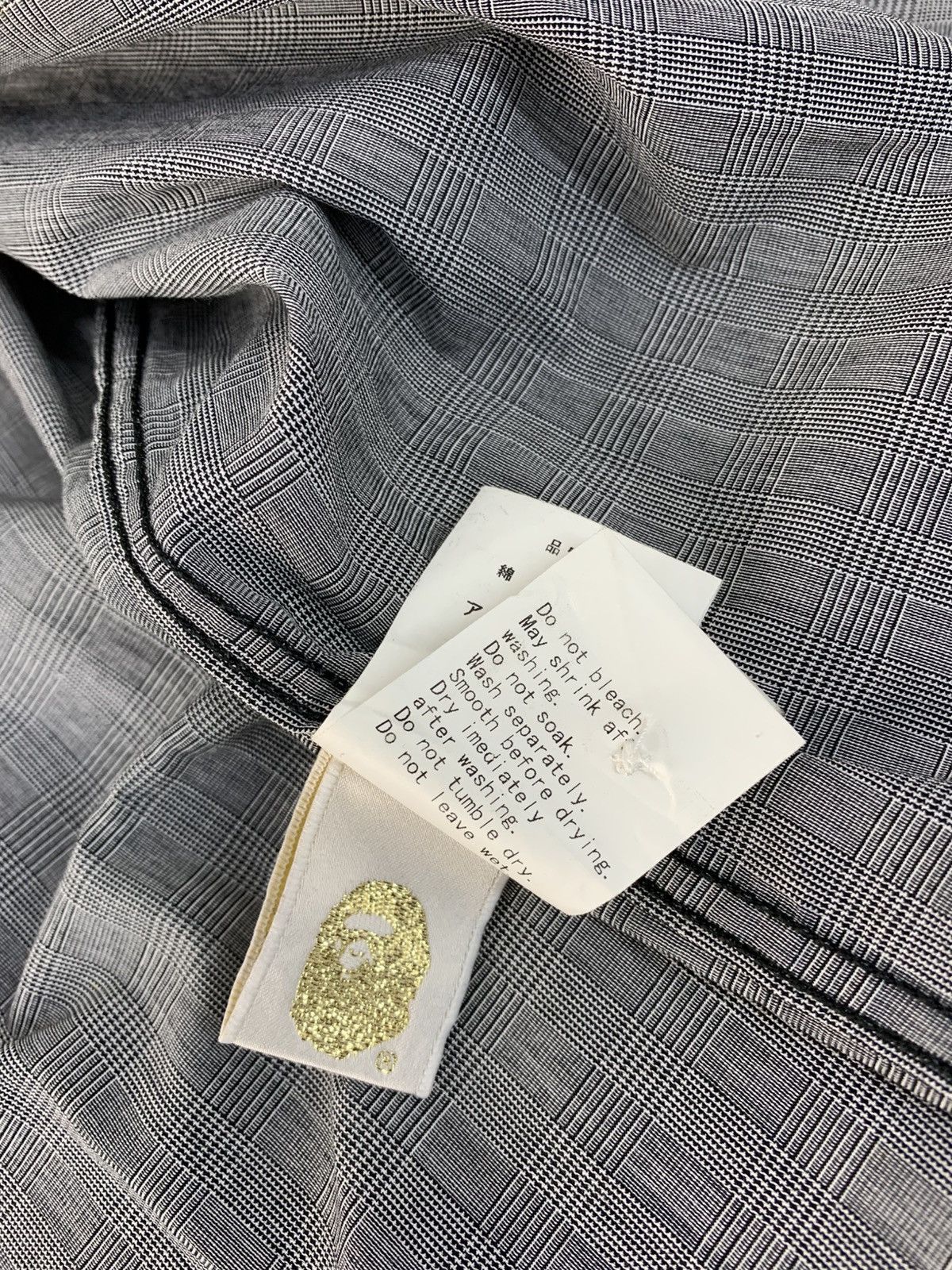Bape A Bathing Ape Chambray Oxford Shirt Single Pocket Size US XL / EU 56 / 4 - 11 Thumbnail