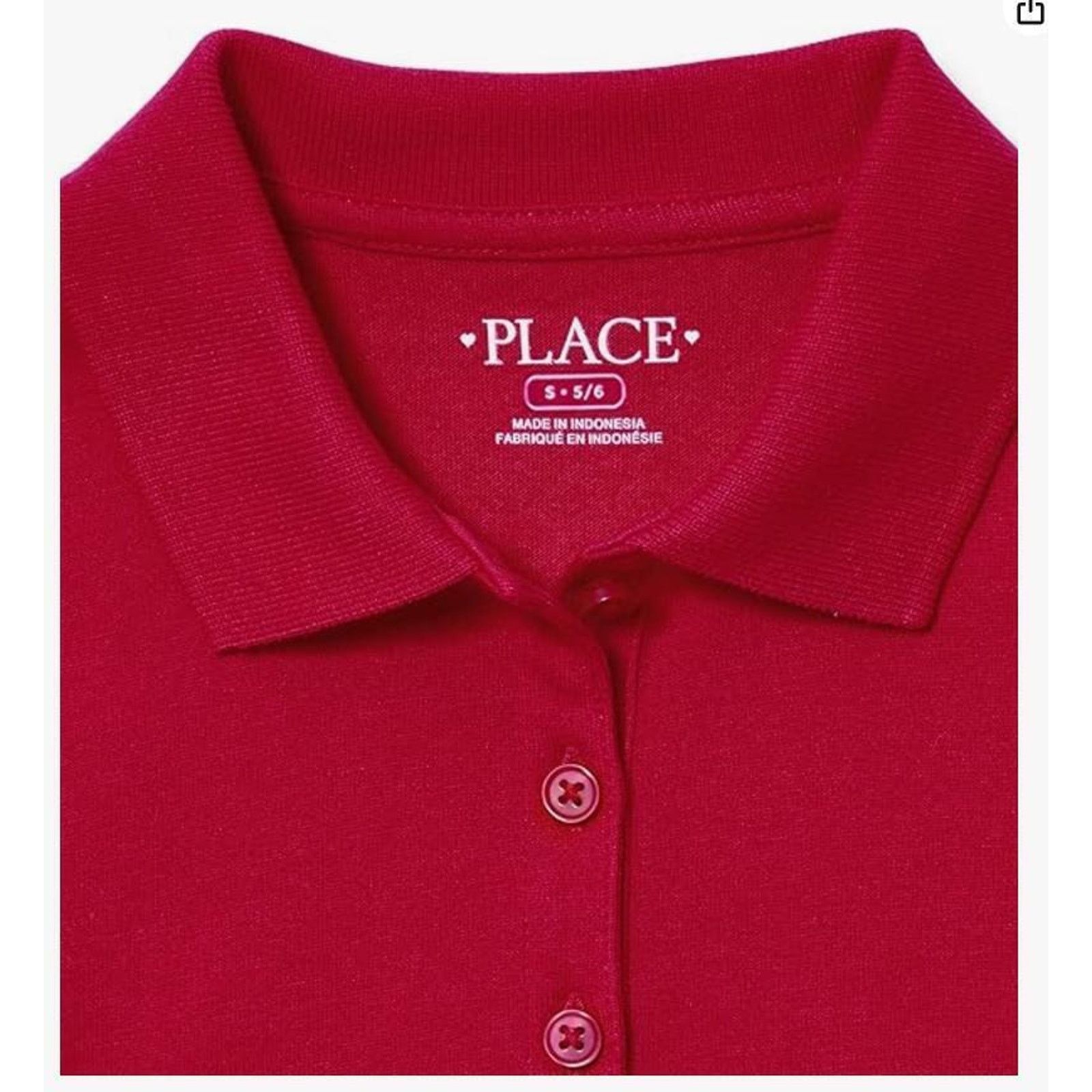 The Unbranded Brand Children’s Place Multipack Short Sleeve Pique Polo5 pack 2XL Size XXL / US 16-18 / IT 52-54 - 2 Thumbnail