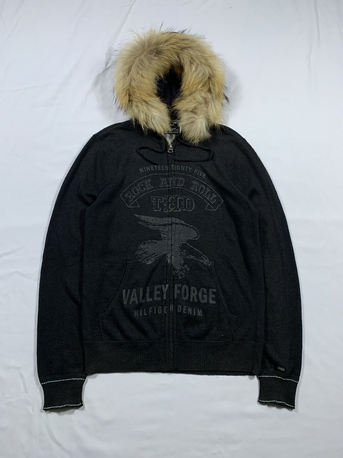 Isamu Katayama Backlash Japanese Hilfiger Denim Fur zip up Hoodie Size US M / EU 48-50 / 2 - 1 Thumbnail
