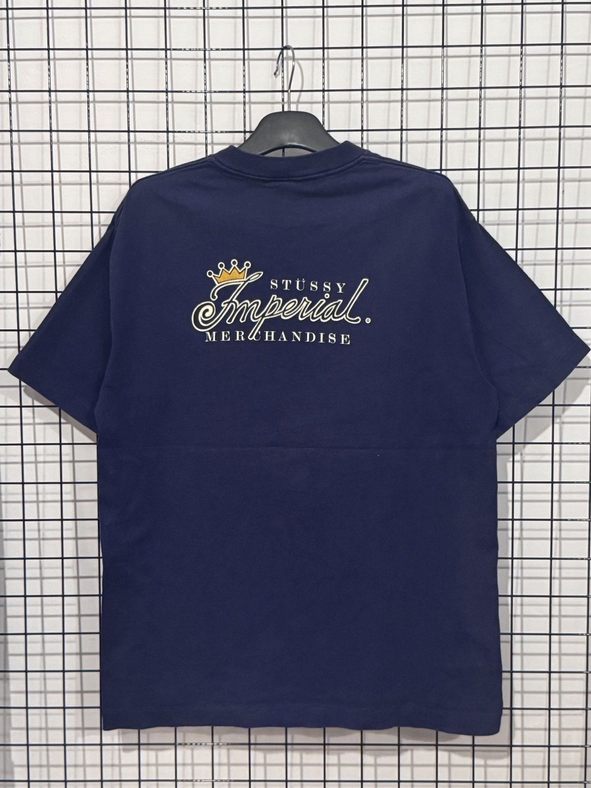 Stussy Vintage 80s‼️ Stüssy Crown Imperial Merchandise graphic tee. Size US L / EU 52-54 / 3 - 3 Thumbnail