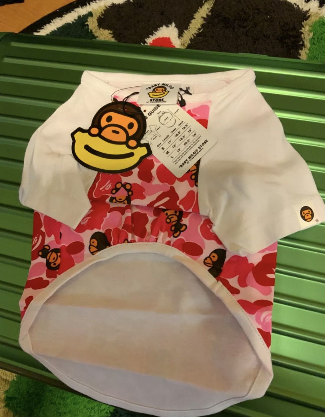 Bape BABY MILO DOG SHIRT Size ONE SIZE - 3 Thumbnail