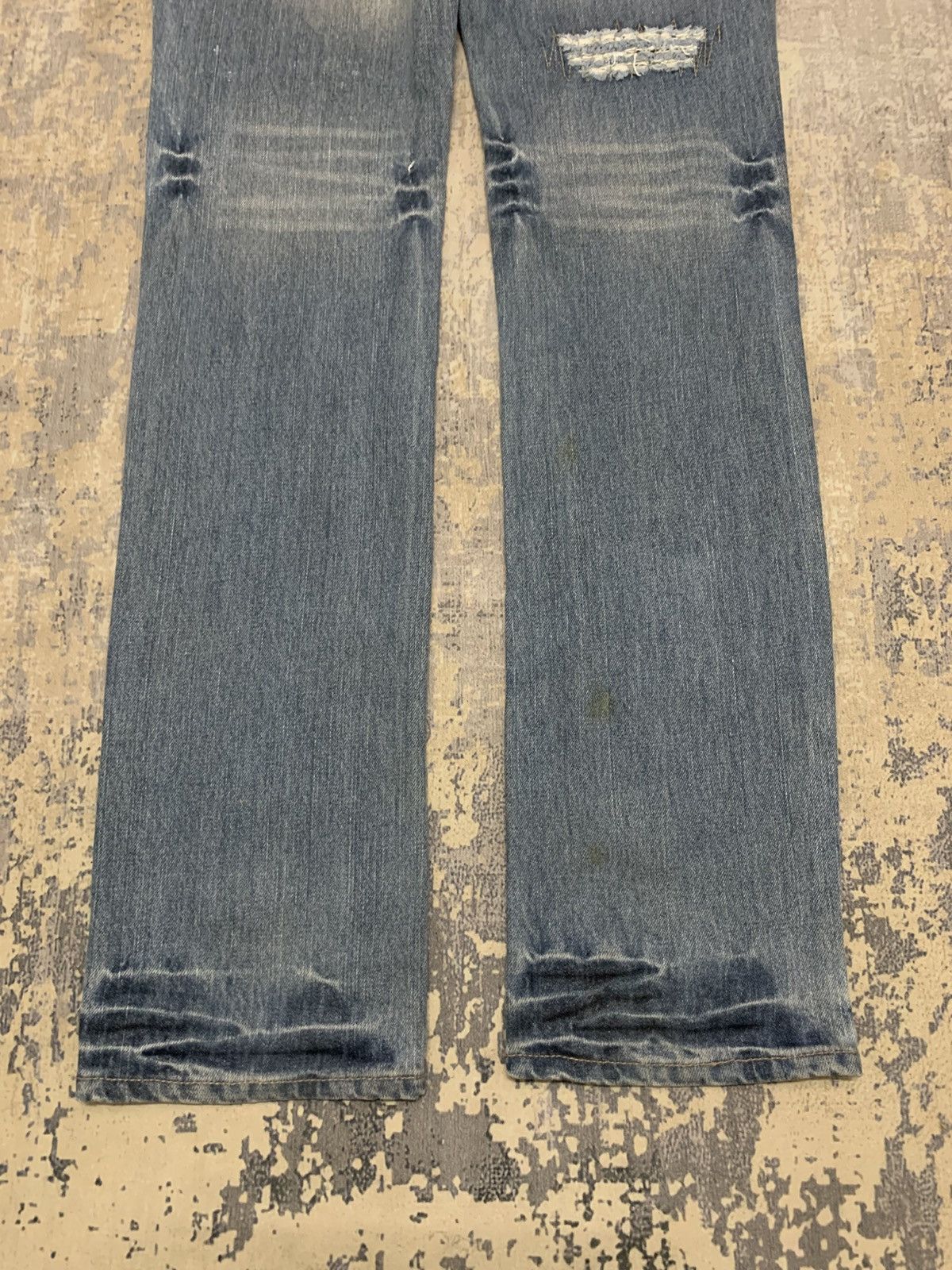 Japanese Brand Zerosail Japanese Brand Double Waist Punk Denim Size US 32 / EU 48 - 9 Thumbnail