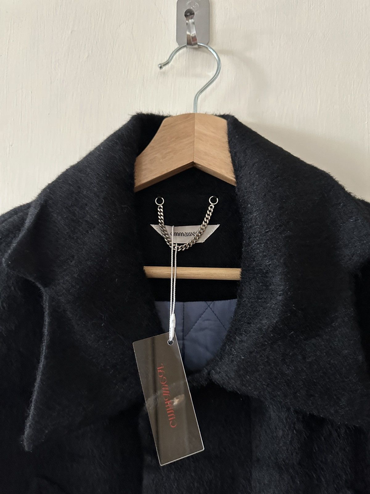 CMMAWEAR CMMAWEAR SVRN exclusive FW23 Thalassa coat in black Size US L / EU 52-54 / 3 - 2 Thumbnail