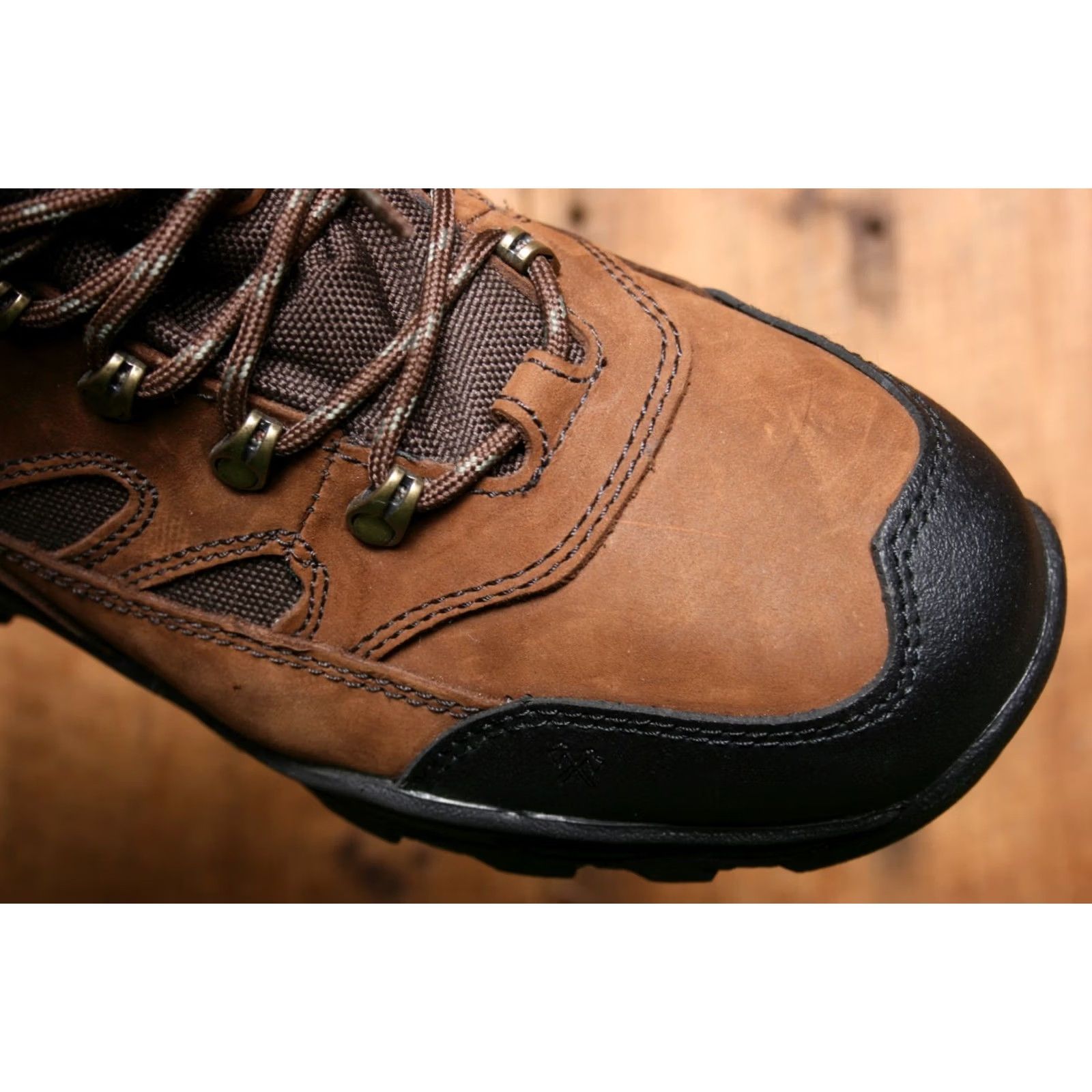 Vintage WOOD N' STREAM Instinct VGS 800g Insulated Boots Men's Sz. 8W Brown Leather Cordura Waterproof Hiking Boot Size US 8 / EU 41 - 6 Thumbnail