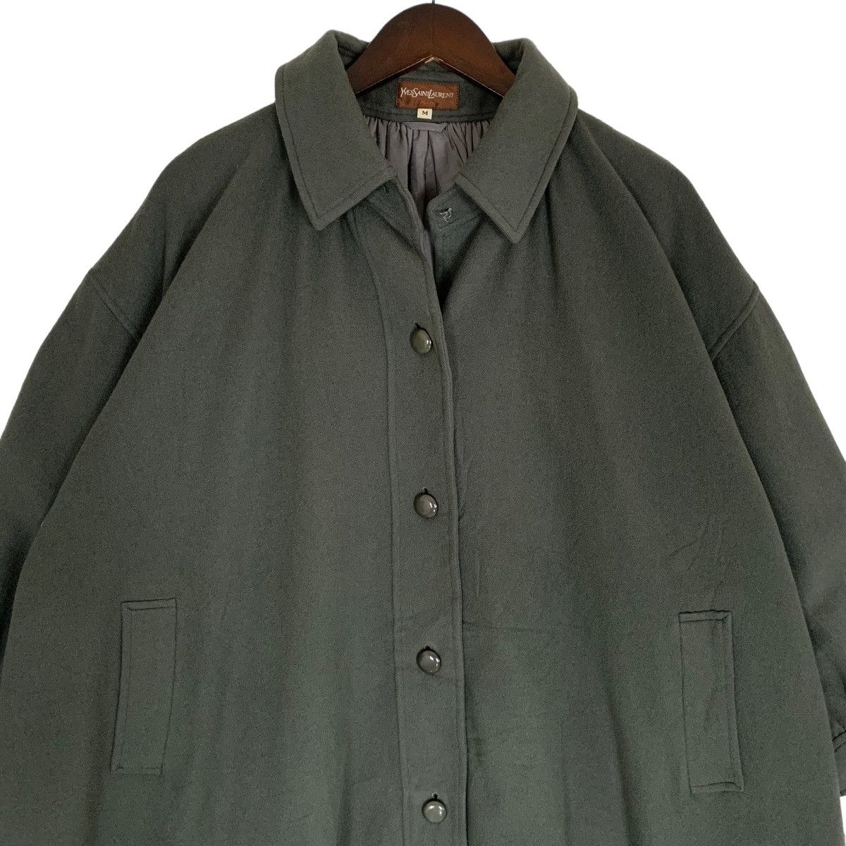 Yves Saint Laurent Yves Saint Lauren Trench Coat Size M / US 6-8 / IT 42-44 - 2 Thumbnail