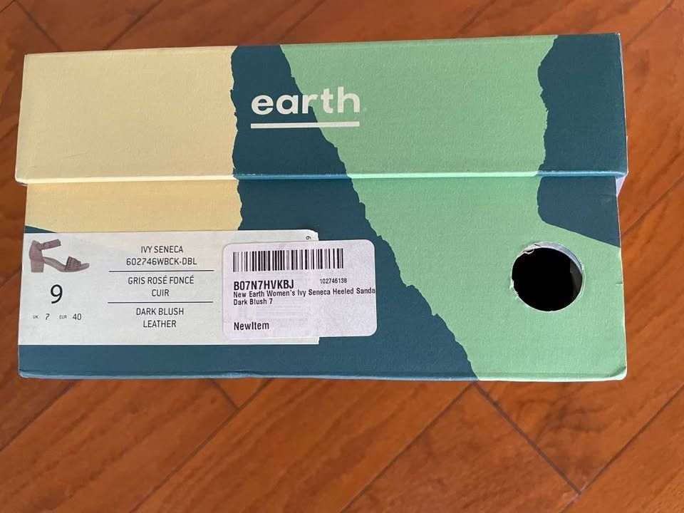 Other Earth Women's Ivy Seneca Sandals Dark Blush Size 9 Size US 9 / IT 39 - 9 Thumbnail