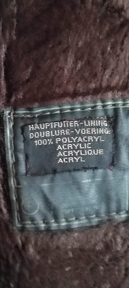 Genuine Suede Sheepskin Brown Leather Shearling Coat