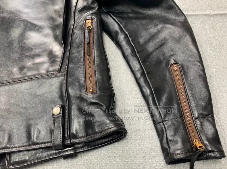 The Real McCoy's The Real McCoys Leather jacket Size US XS / EU 42 / 0 - 7 Thumbnail