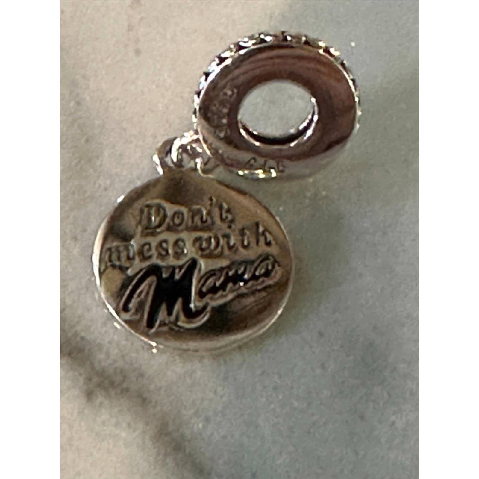 pandora Authentic Pandora #793204C01 Mama Engravable Dangle Charm Size ONE SIZE - 2 Thumbnail