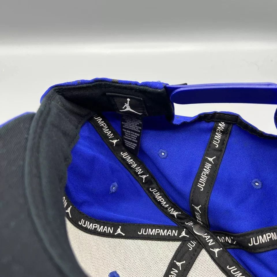 Jordan Brand Air Jordan Hat Men Blue Speckled Print Jumpman Snap Back Cap Size ONE SIZE - 7 Thumbnail