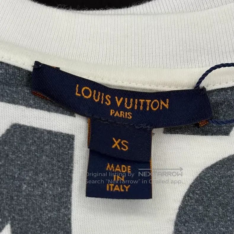 Louis Vuitton Louis Vuitton White Grey Bullet Screen Full of Big Logo Ch Size US XS / EU 42 / 0 - 3 Thumbnail
