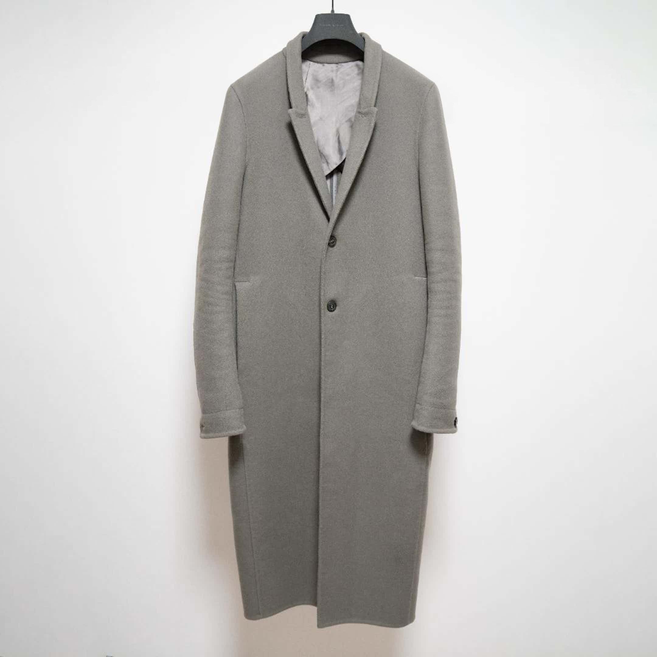 Rick Owens 19FW MOREAU COAT 46 Size US S / EU 44-46 / 1 - 1 Thumbnail