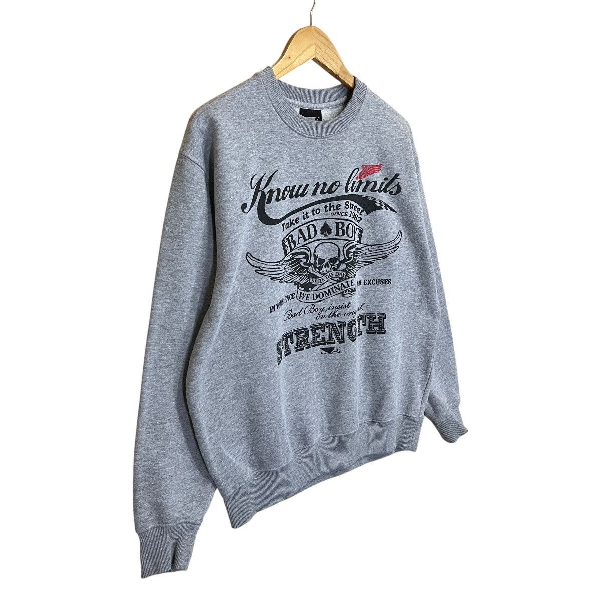Welcome Skateboards Bad Boy Big Logo Printed Crewneck Sweatshirt Size US M / EU 48-50 / 2 - 2 Thumbnail