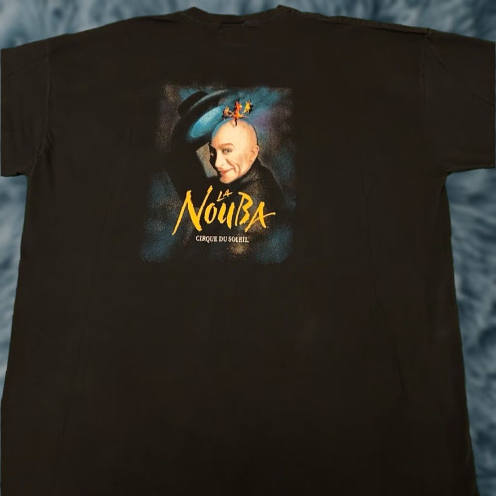 Disney VINTAGE Cirque Du Soleil Disney La Nouba Circus Clown VTG Shirt Mens XXL Black 90s 1990s Short Sleeve T-Shirt Size US XXL / EU 58 / 5 - 1 Thumbnail