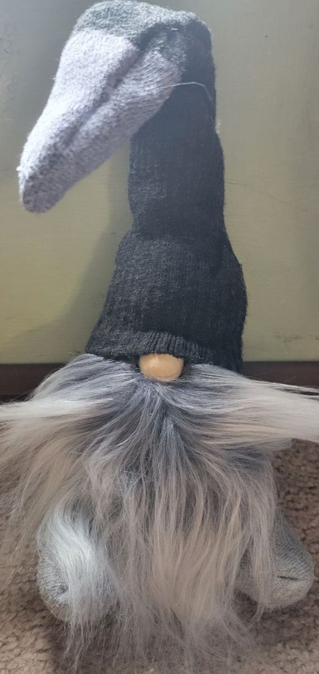 Handmade Doorstopper gnome home decor shelf sitter Size ONE SIZE - 5 Thumbnail