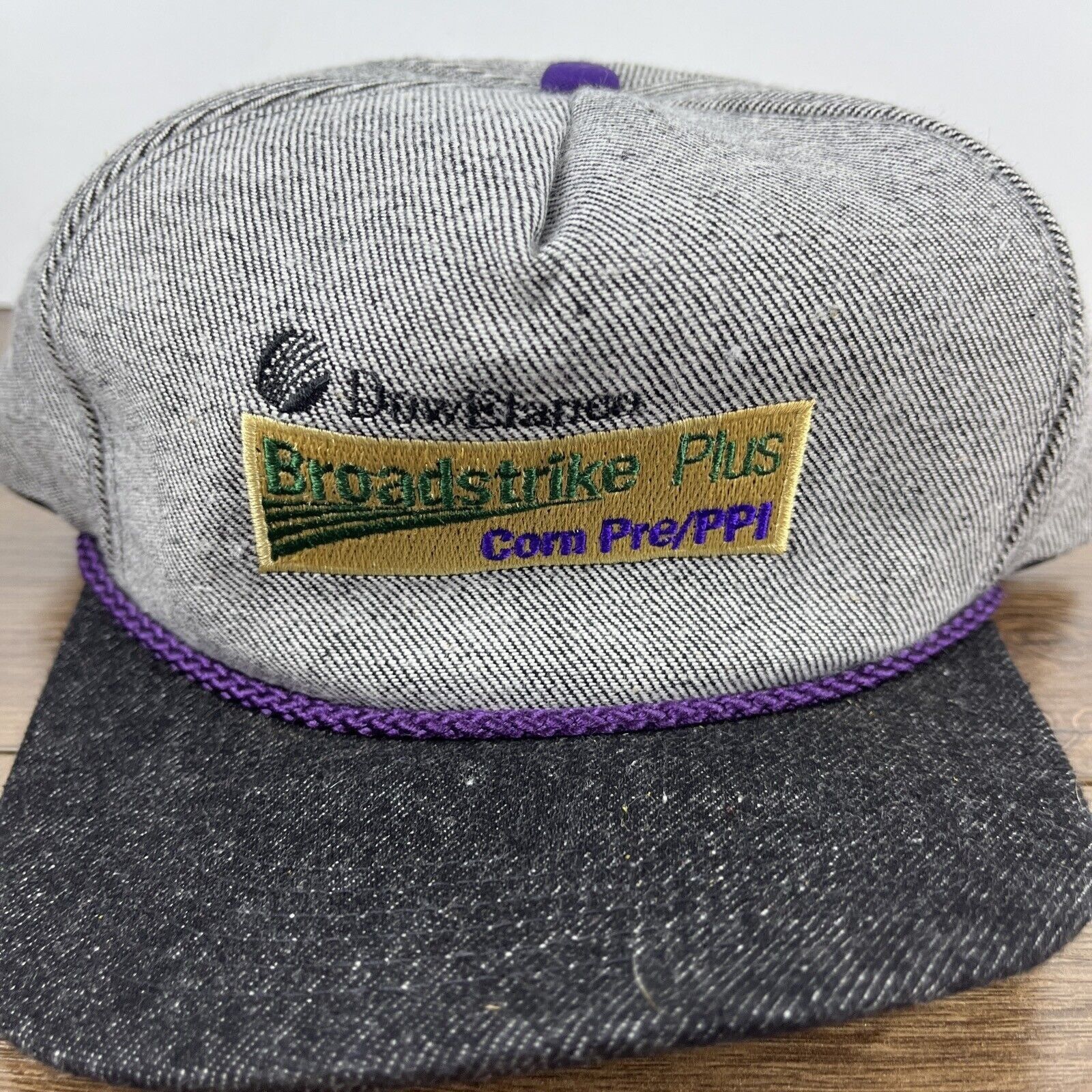 Other Broadstrike Plus Corn Hat Gray Snapback Hat Adjustable Adult Size ONE SIZE - 6 Thumbnail