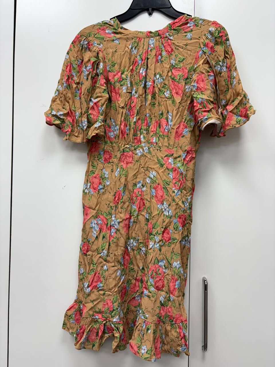 Other By timo V-Neck Half Sleeves Printed Short Dress Size S / US 4 / IT 40 - 4 Thumbnail