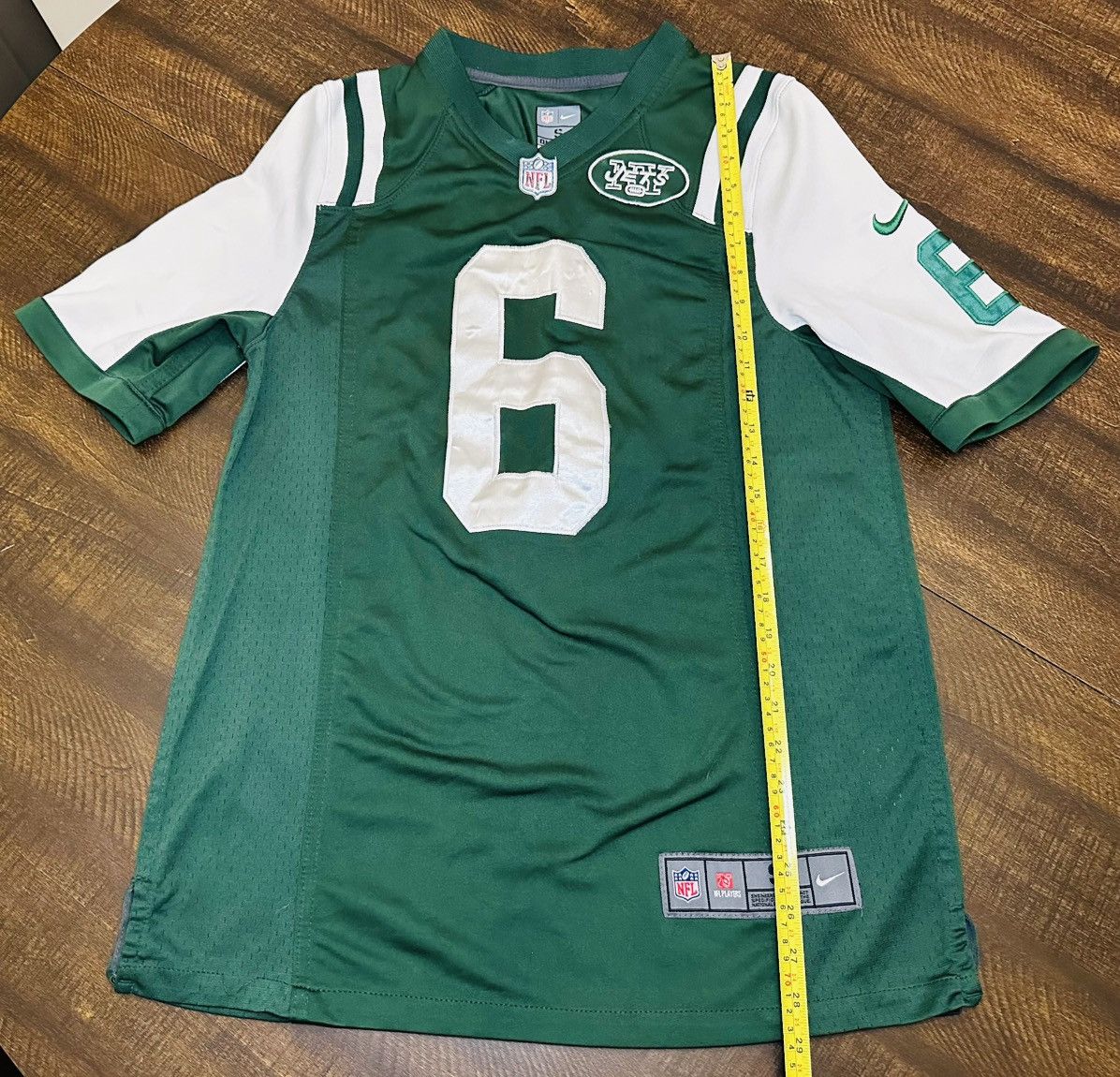 Nike Nike NFL New York Jets Mark Sanchez 6 Jersey Mens SM Sewn Size US S / EU 44-46 / 1 - 7 Thumbnail