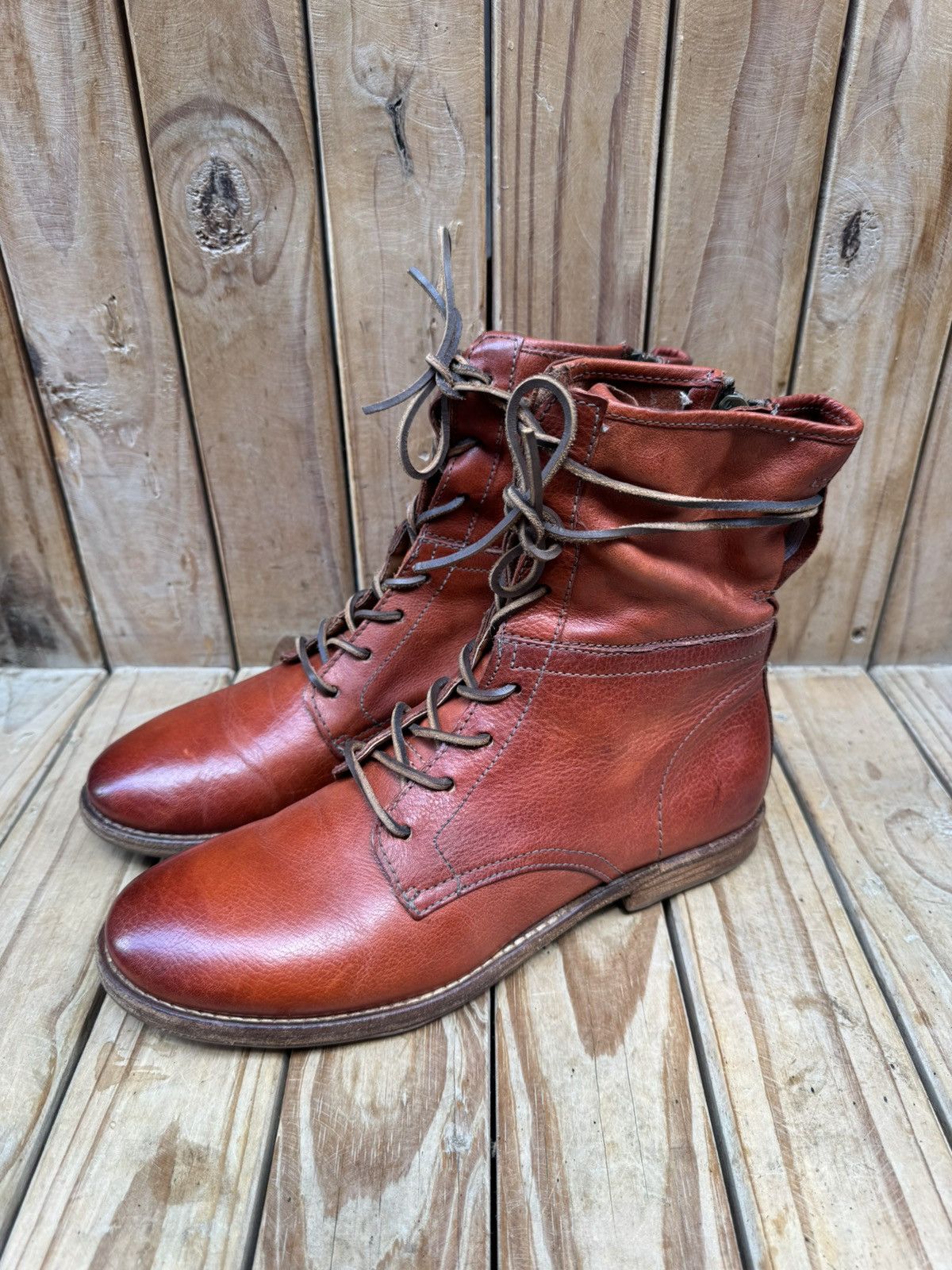 A.S.98 A.s 98 Red boho Women’s leather boots EUR 41 USA 9.5-10 UK 8 Size US 11 / IT 41 - 13 Thumbnail