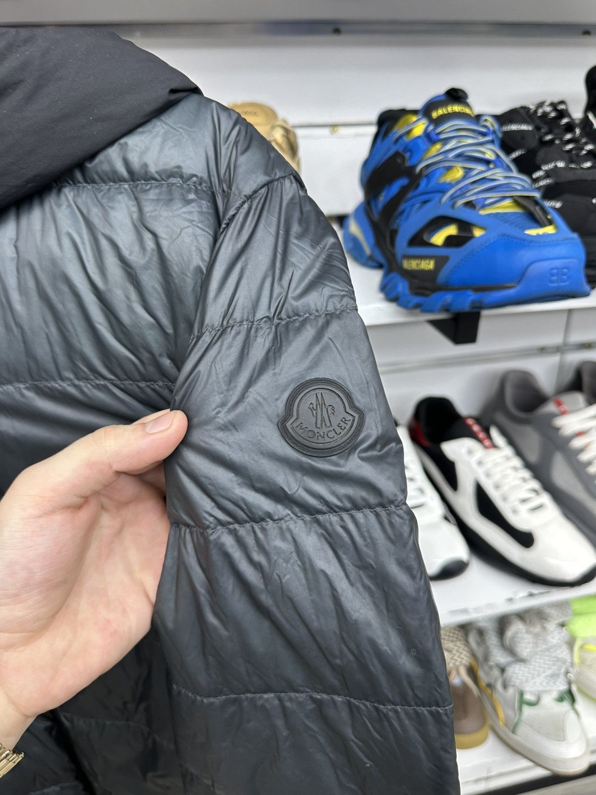 Moncler Moncler Garby Down Jacket (Hooded Logo) Size US L / EU 52-54 / 3 - 2 Thumbnail