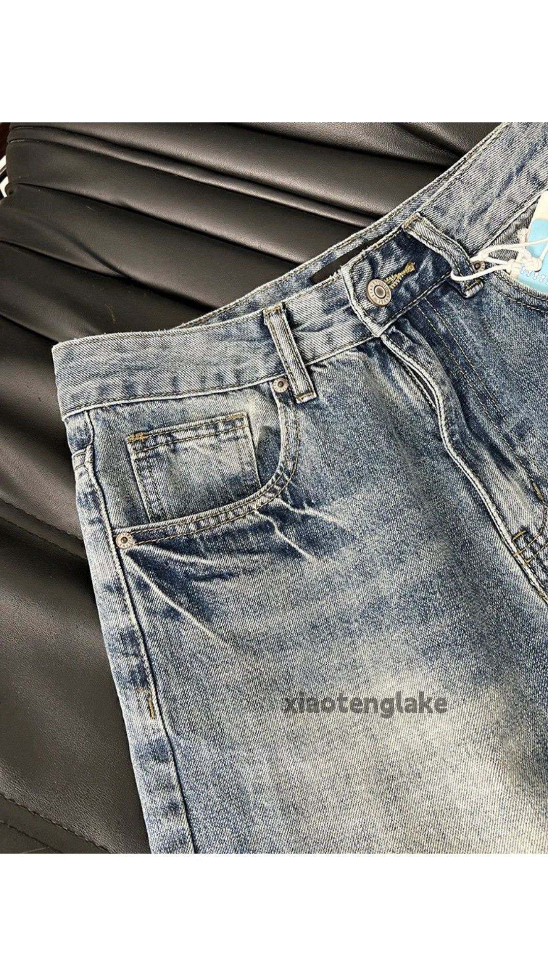 Jean × Vintage washed faded cleanfit yuppie bootcut flared jeans Size US 32 / EU 48 - 7 Thumbnail