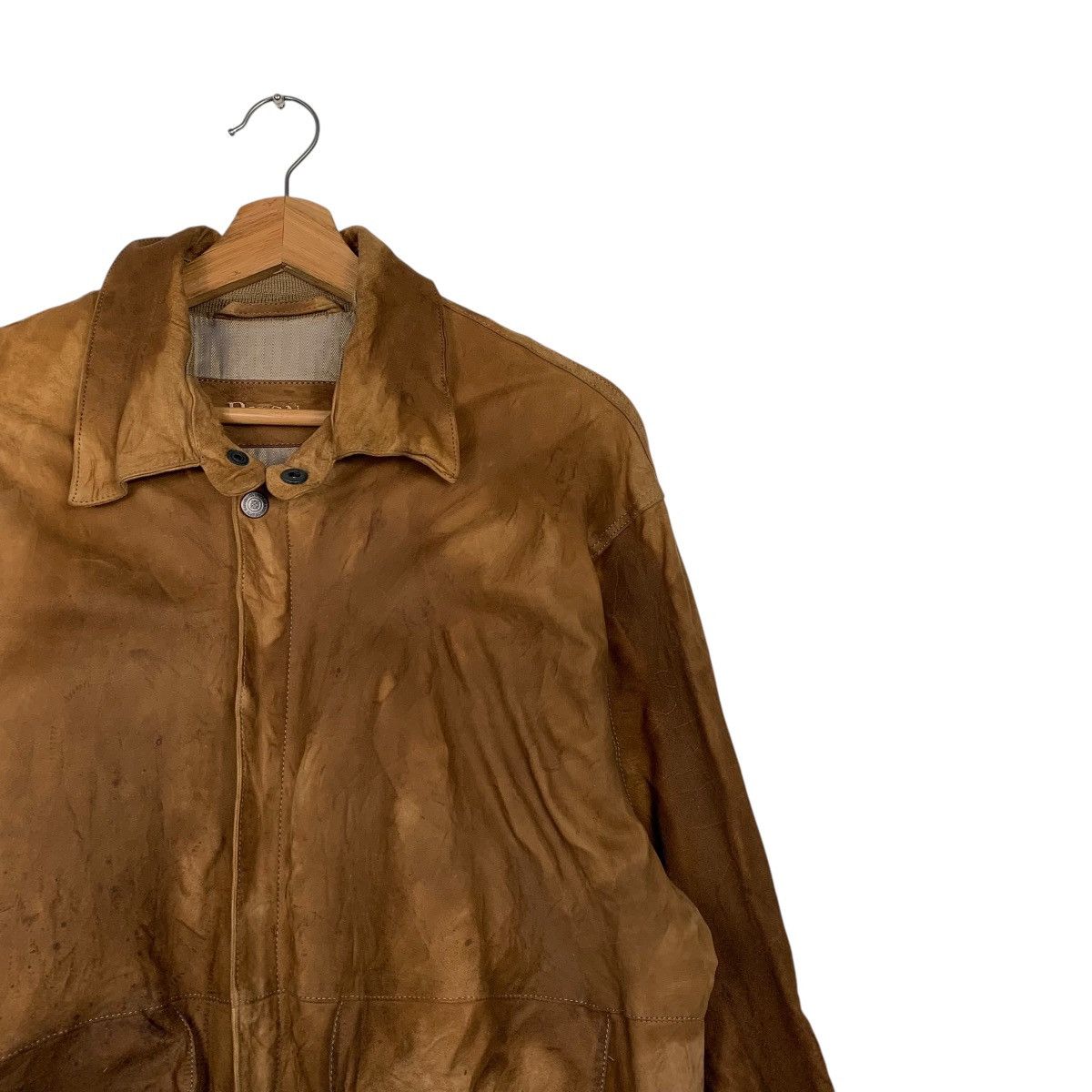 Japanese Brand Bison Suede Leather Jacket Size US M / EU 48-50 / 2 - 5 Thumbnail