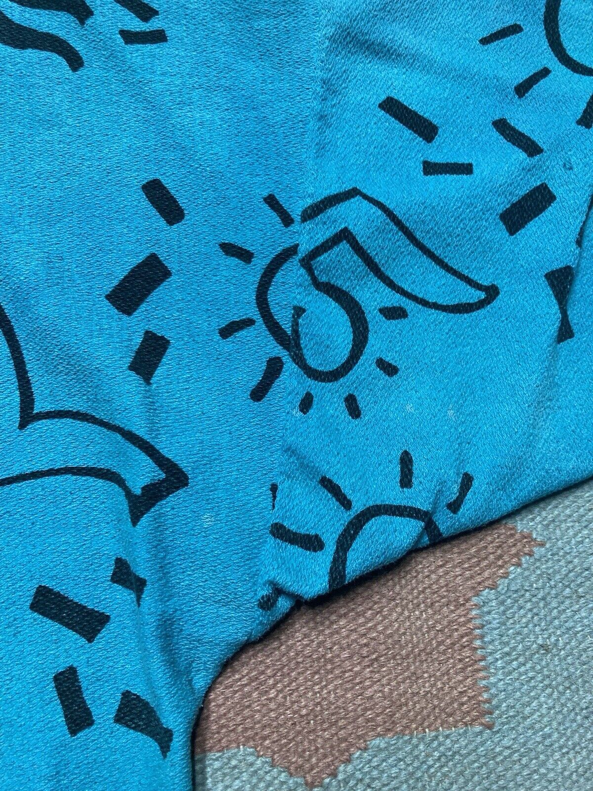 Keith Haring × Vintage 80s sweatshirt Keith haring pop art all over print AOP XL Size US XL / EU 56 / 4 - 8 Thumbnail