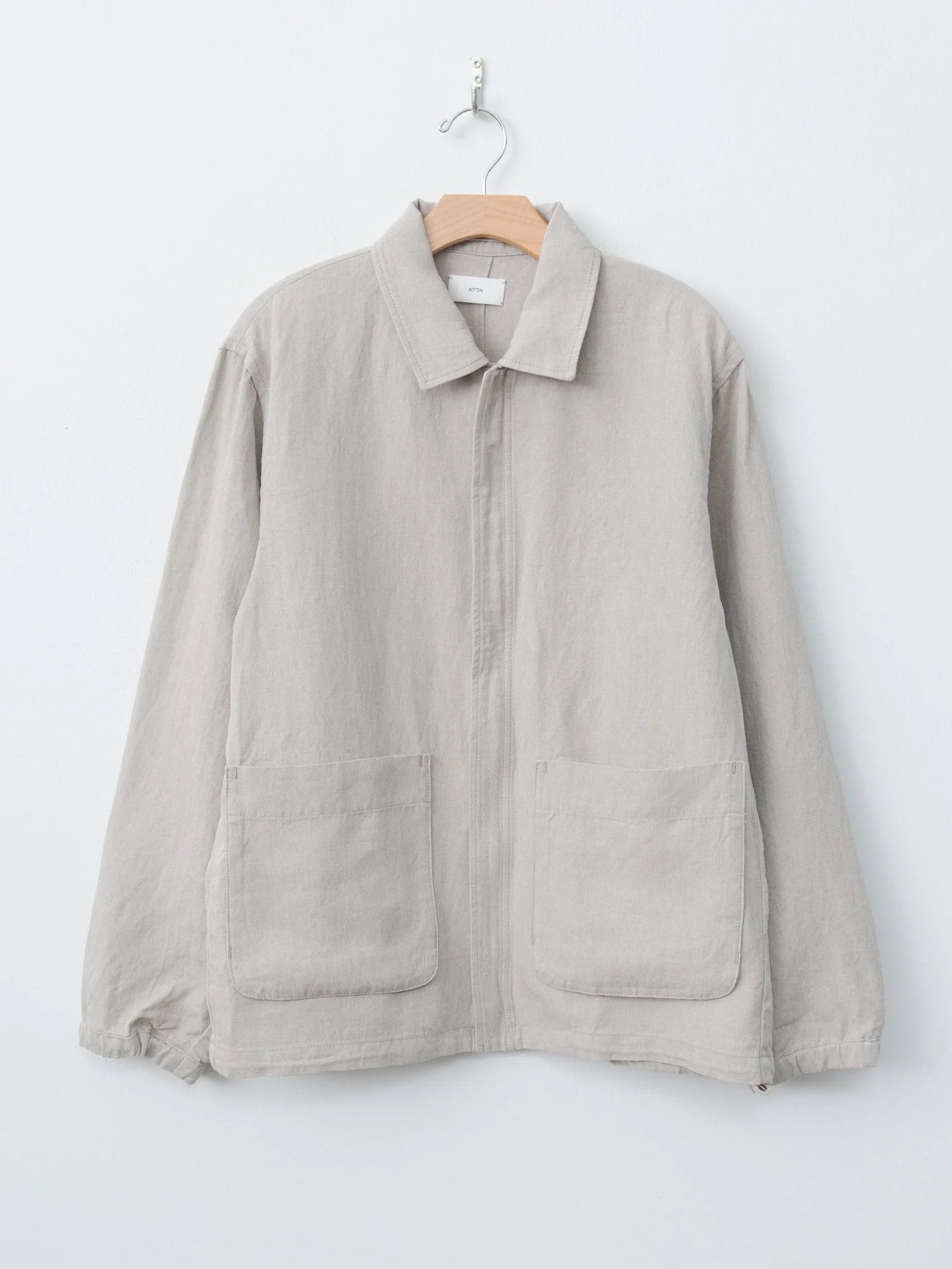 Aton Hard Linen Utility Jacket