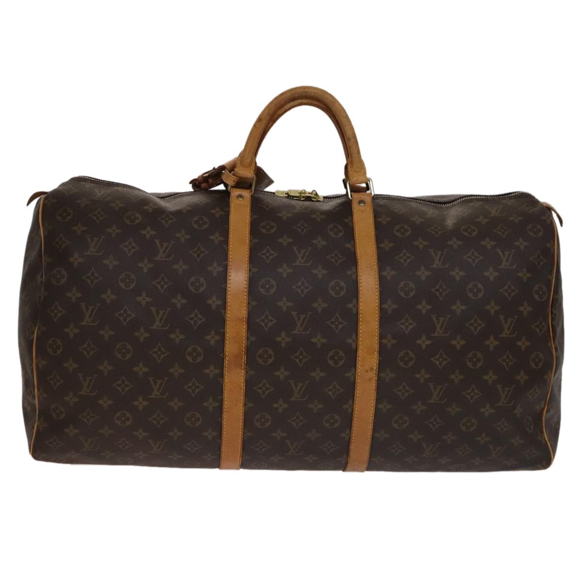 Louis Vuitton Keepall 60 Black Canvas Travel Bag (Pre-Owned) Size ONE SIZE - 1 Thumbnail